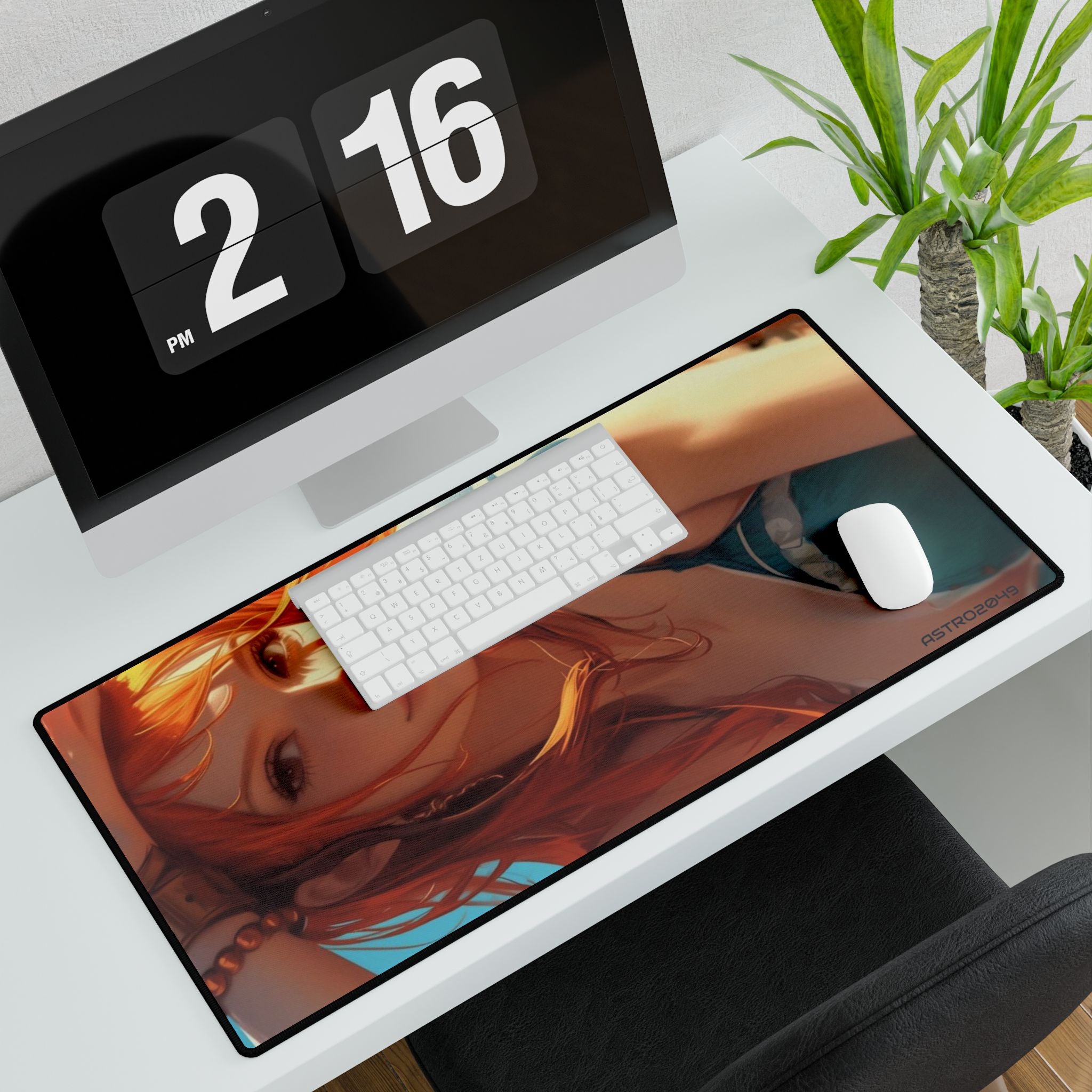 ONE PIECE - NAMI - Stylish Desk Mat for Creativity and Comfort, Personalized Office Decor, Perfect for Gamers & Students, Desk Accessories