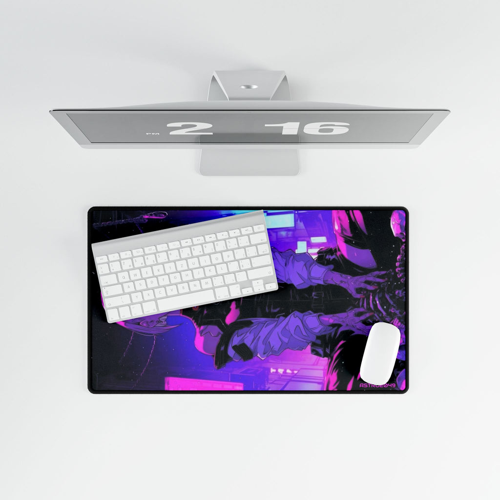 CYBERPUNK: Edgerunners 2077 - Gaming Desk Mat, Custom Mouse Pad for Gamers, Unique Gift for Students, Vibrant Desk Accessories