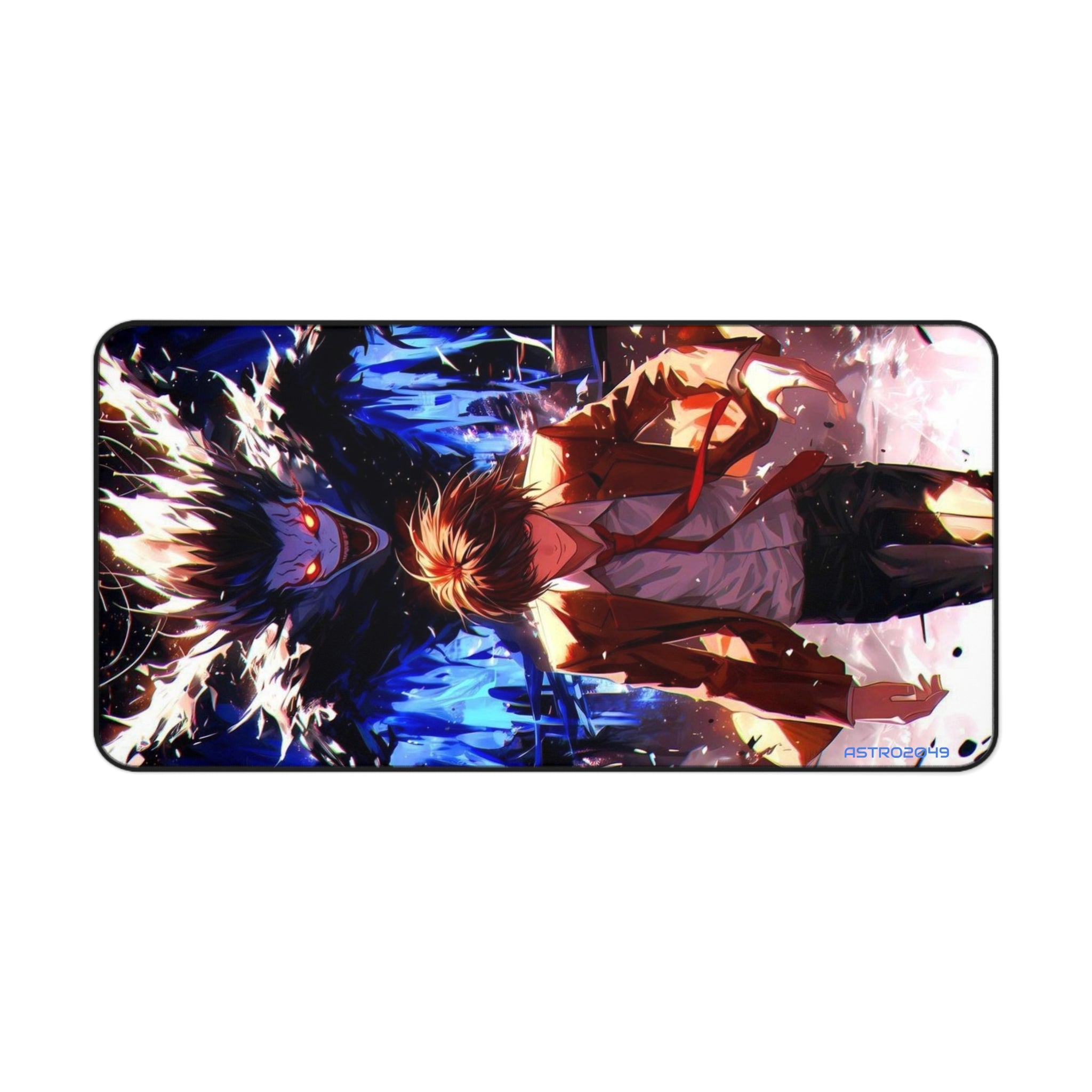 DEATH NOTE - Light / Akira - RYUK - Anime-Inspired Desk Mat, Gaming Desk Accessory, Unique Office Decor, Gift for Gamers