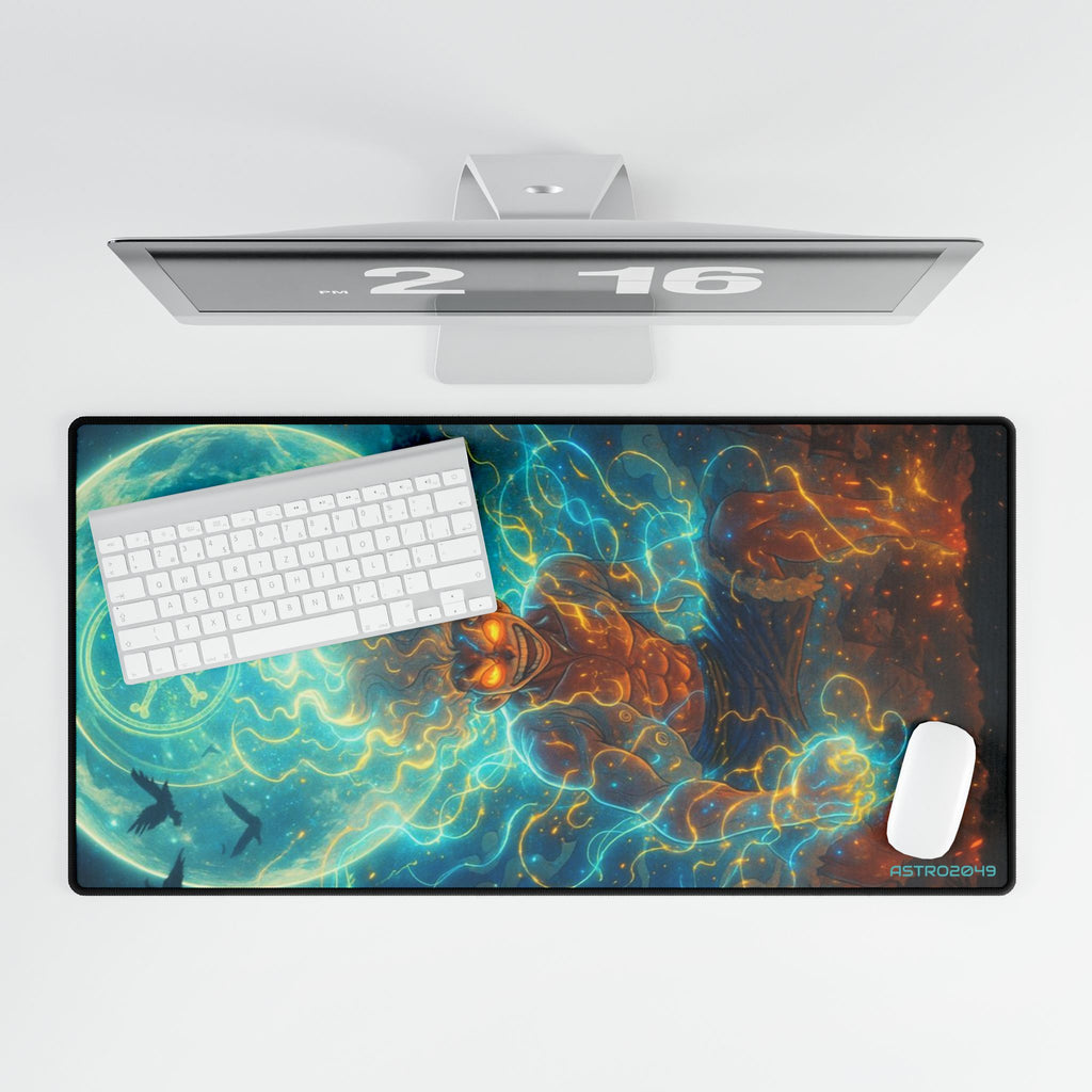 ONE PIECE - LUFFY - Cosmic Spirit Desk Mat - Gamer's Mouse Pad, Office Decor, Study Accessory, Unique Gift for All Occasions, Fantasy Art