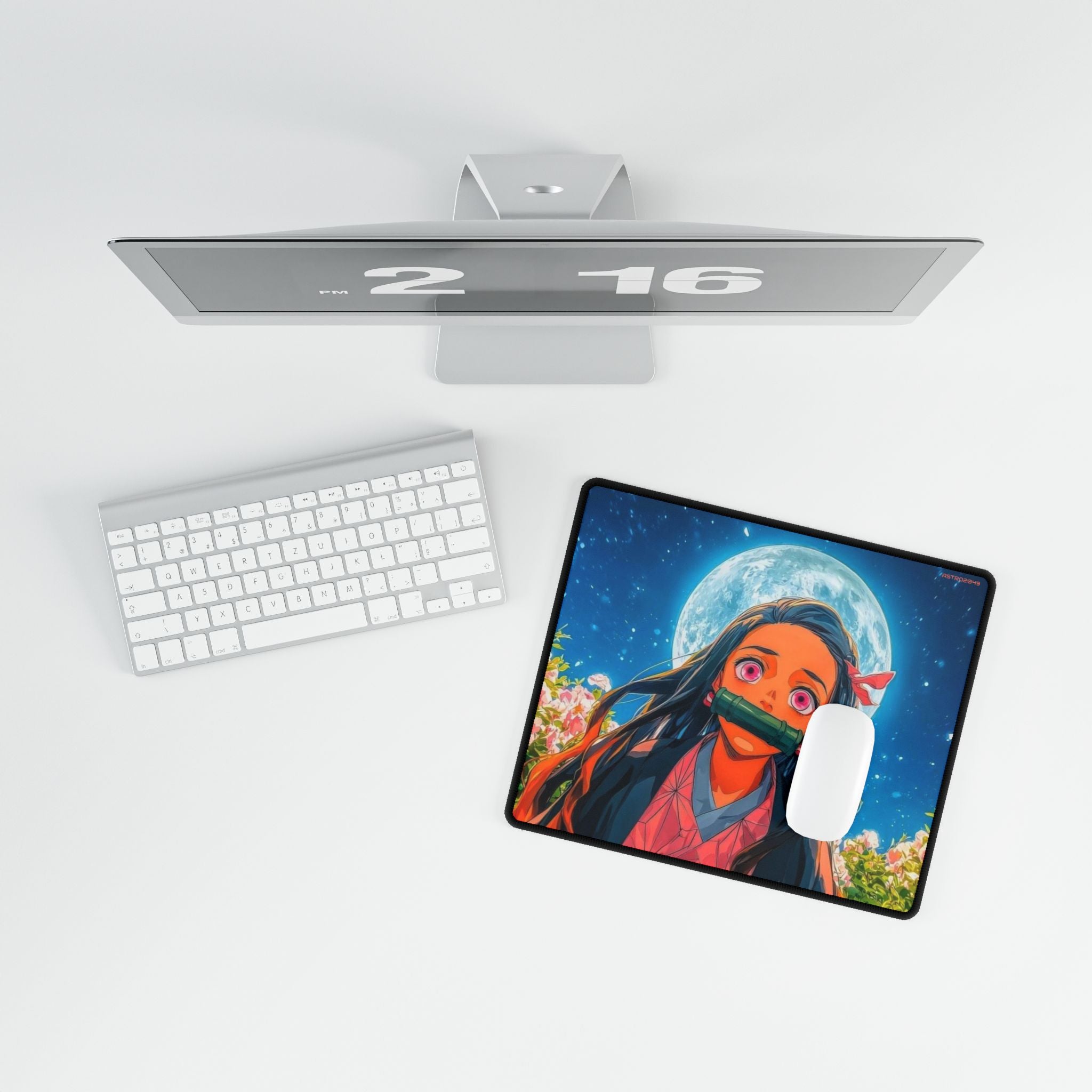 DEMON SLAYER - Kimetsu no yaiba - Anime-Inspired Desk Mats for Gamers and Creatives, Custom Mouse Pad, Home Office Decor