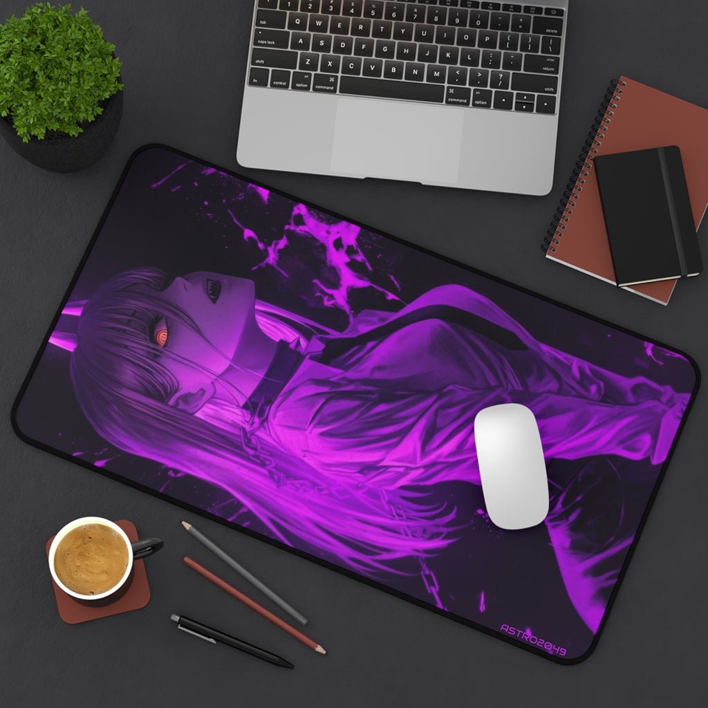 CHAINSAW MAN - Vibrant Anime Desk Mat for Gamers, Gaming Accessories, Home Office Decor, Desk Organization, Computer Mouse Pad