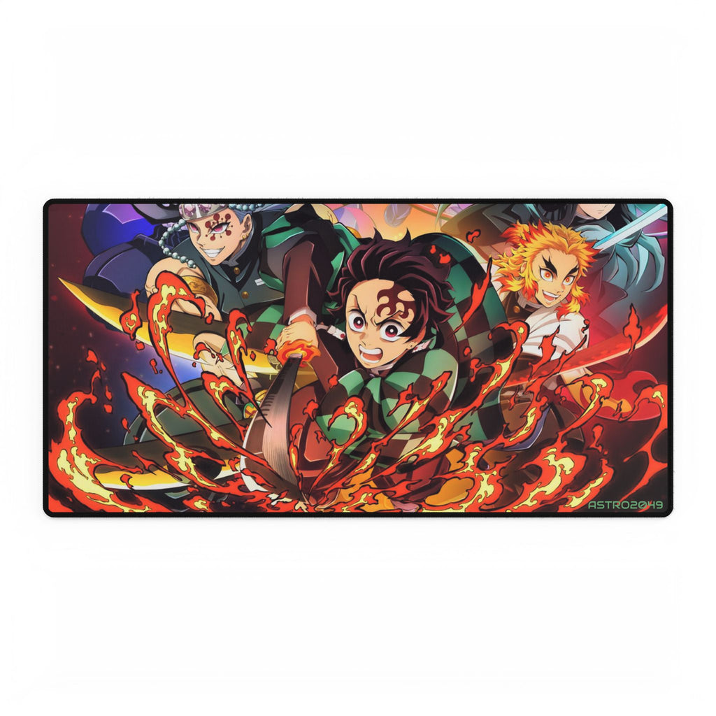 DEMON SLAYER - Kimetsu no yaiba - Anime-Inspired Desk Mat, Gaming Desk Pad, Office Decor, Student Gift, Creative Workspace Accessory