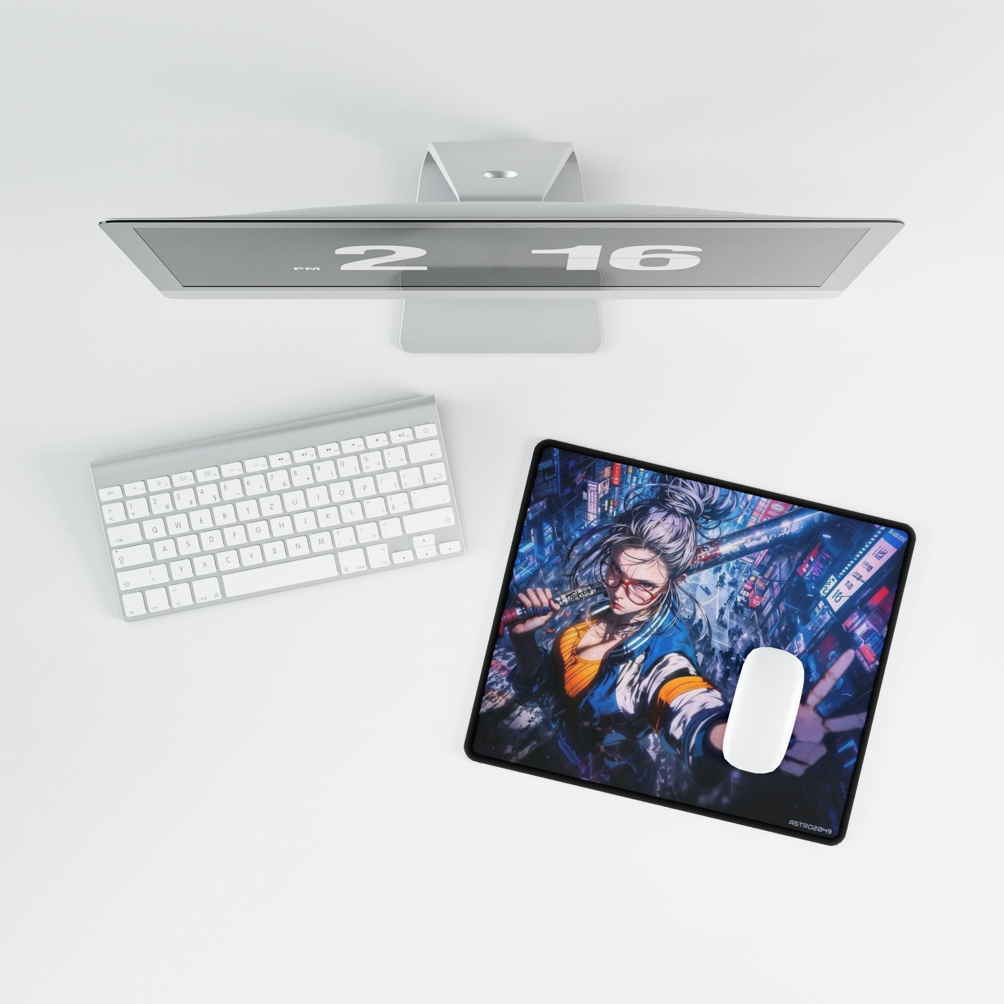 DANDADAN: Seiko Ayase - Anime-Inspired Desk Mat for Gamers and Creatives, Gaming Mouse Pad, Office Desk Decor, Geek Gift, Large Mousepad