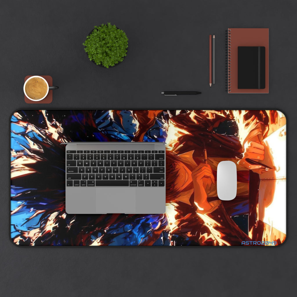 DEATH NOTE - Light / Akira - RYUK - Anime Desk Mat with Dark Aesthetic Design, Gaming Mouse Pad, Gift for Otaku, Unique Desk Accessories