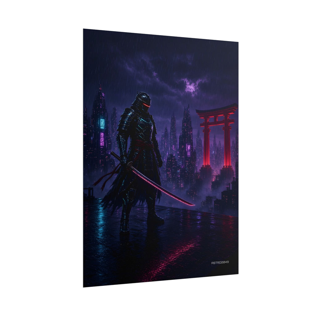 Crimson Gate Ronin matte poster by ASTRO2049, view 7 of 8