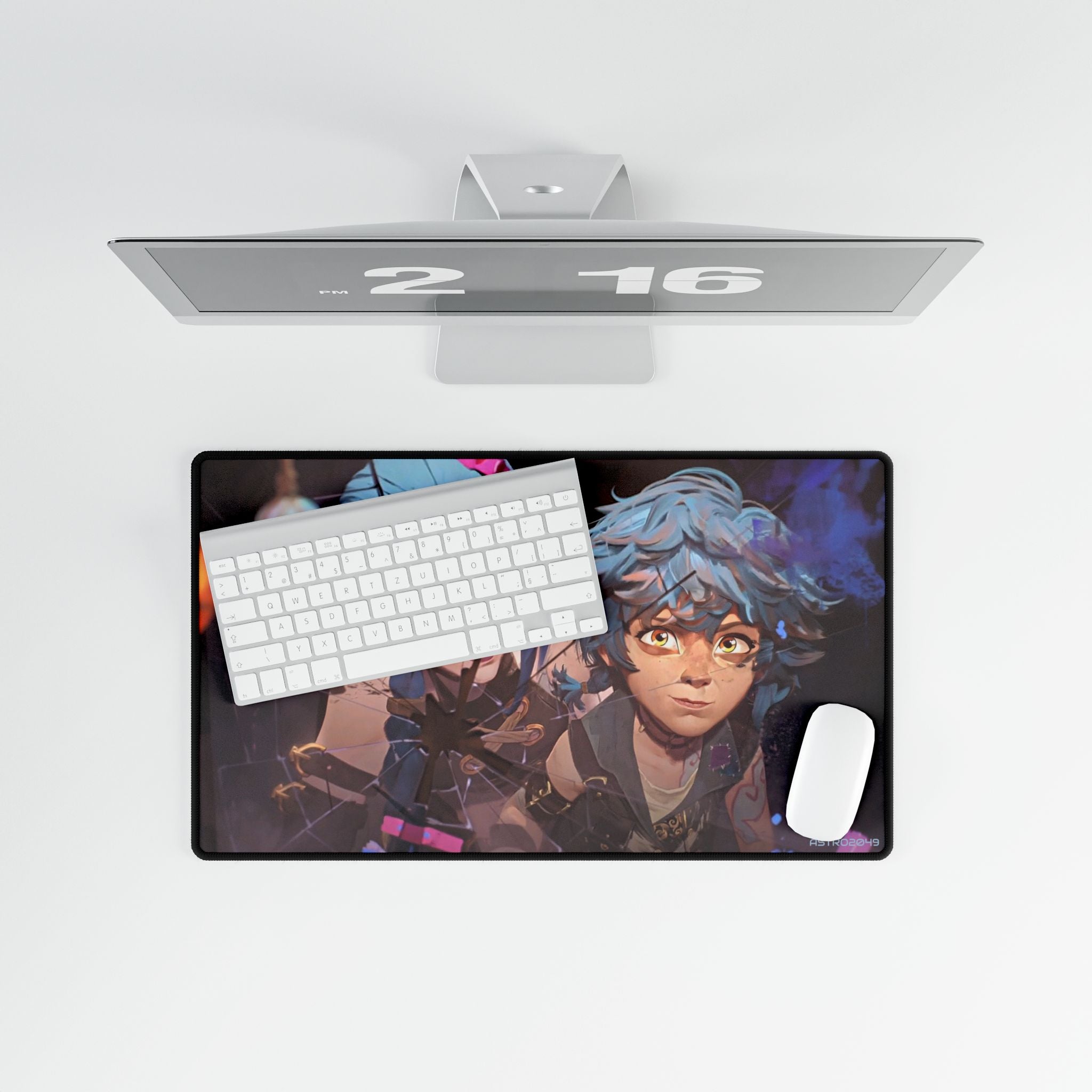 League of Legends - Arcane: JINX - Artistic Desk Mat for Gamers, Desk Accessories, Gaming Setup, Office Decor, Functional Gift for Students
