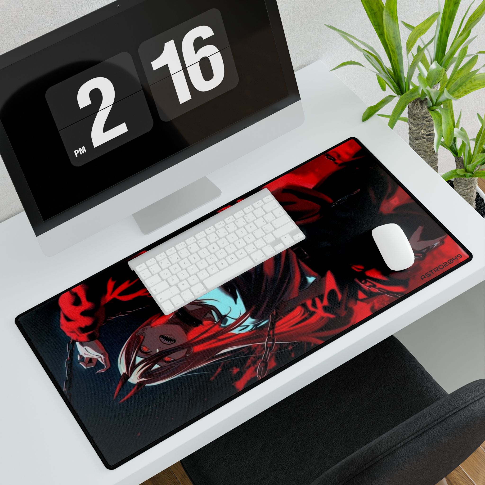 CHAINSAW MAN - Vibrant Anime Desk Mat - Gaming Accessories, Office Decor, Custom Mouse Pad, Gift for Gamers, Desk Accessories