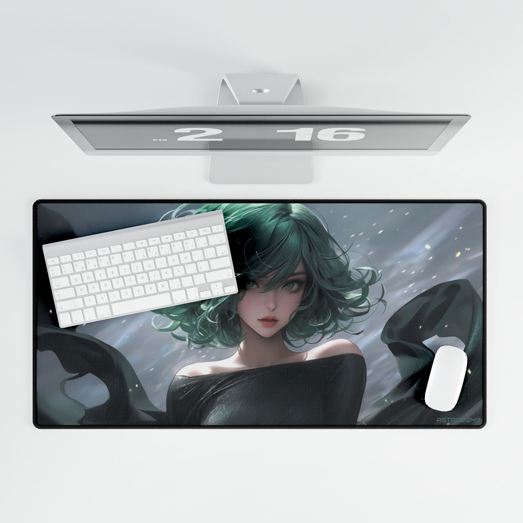 ONE-PUNCH MAN: Tatsumaki - Elegant Fantasy Desk Mat for Home Office, Gaming, Study, Unique Decor, Gift Idea
