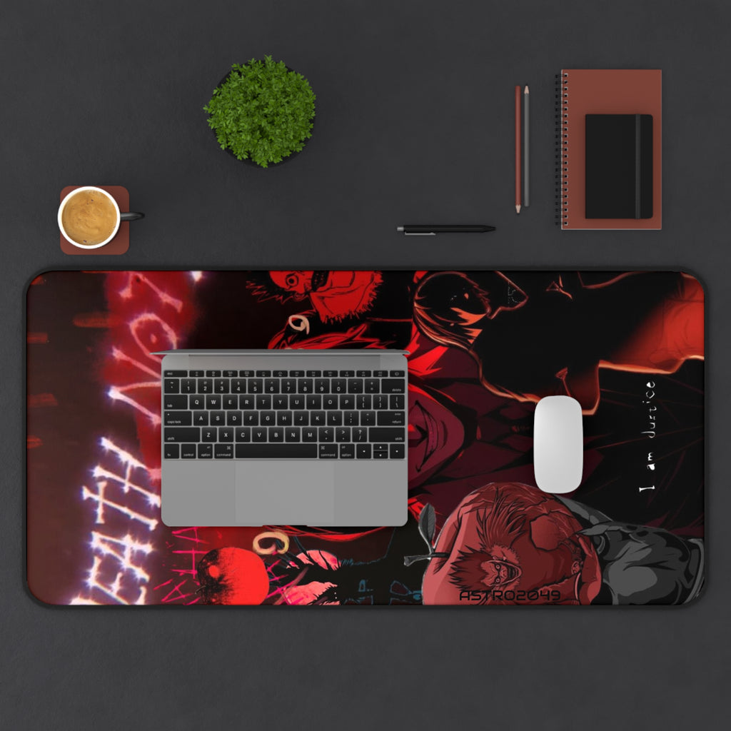 DEATH NOTE - Light / Akira - Desk Mat, Gamer Desk Accessory, Office Decor, Unique Gift for Anime Fans, Gaming Setup Essentials