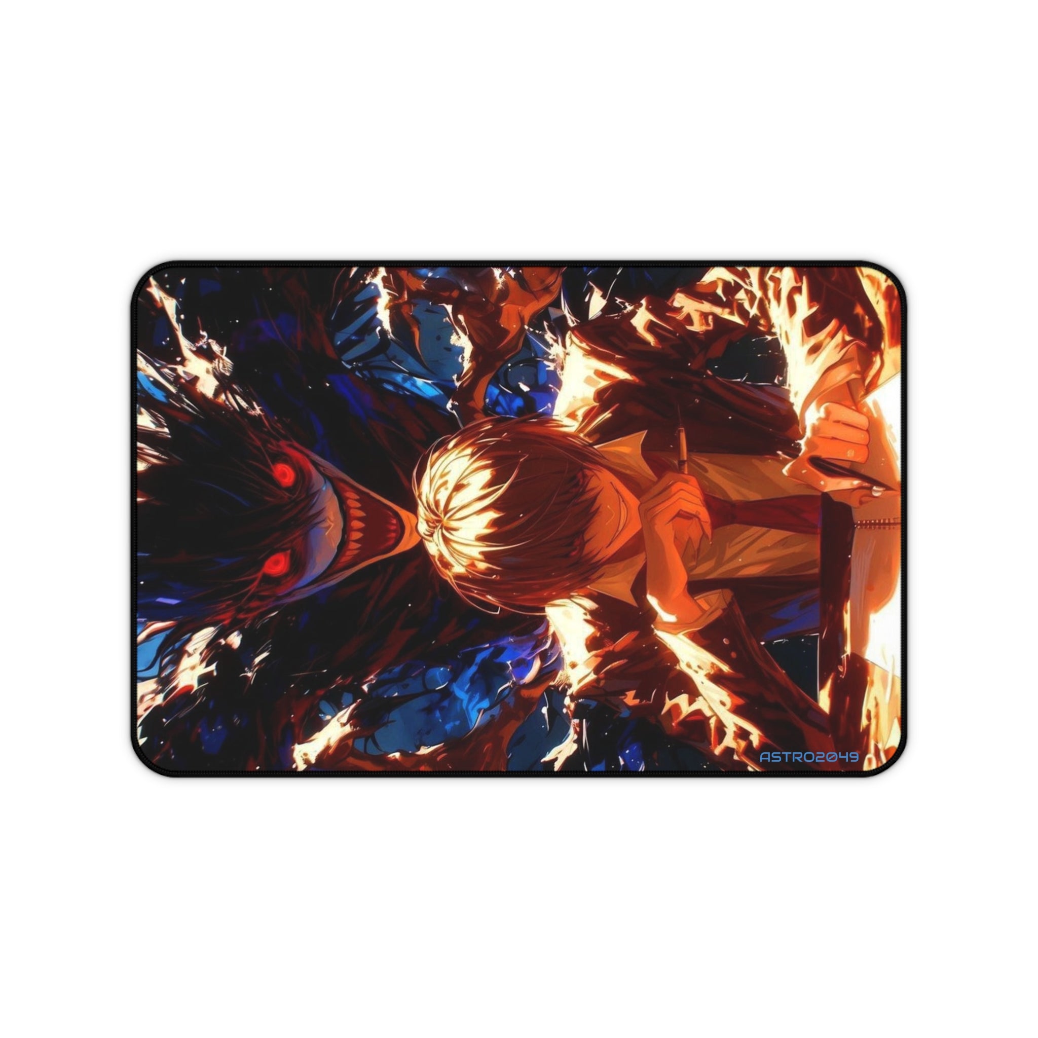 DEATH NOTE - Light / Akira - RYUK - Anime Desk Mat with Dark Aesthetic Design, Gaming Mouse Pad, Gift for Otaku, Unique Desk Accessories