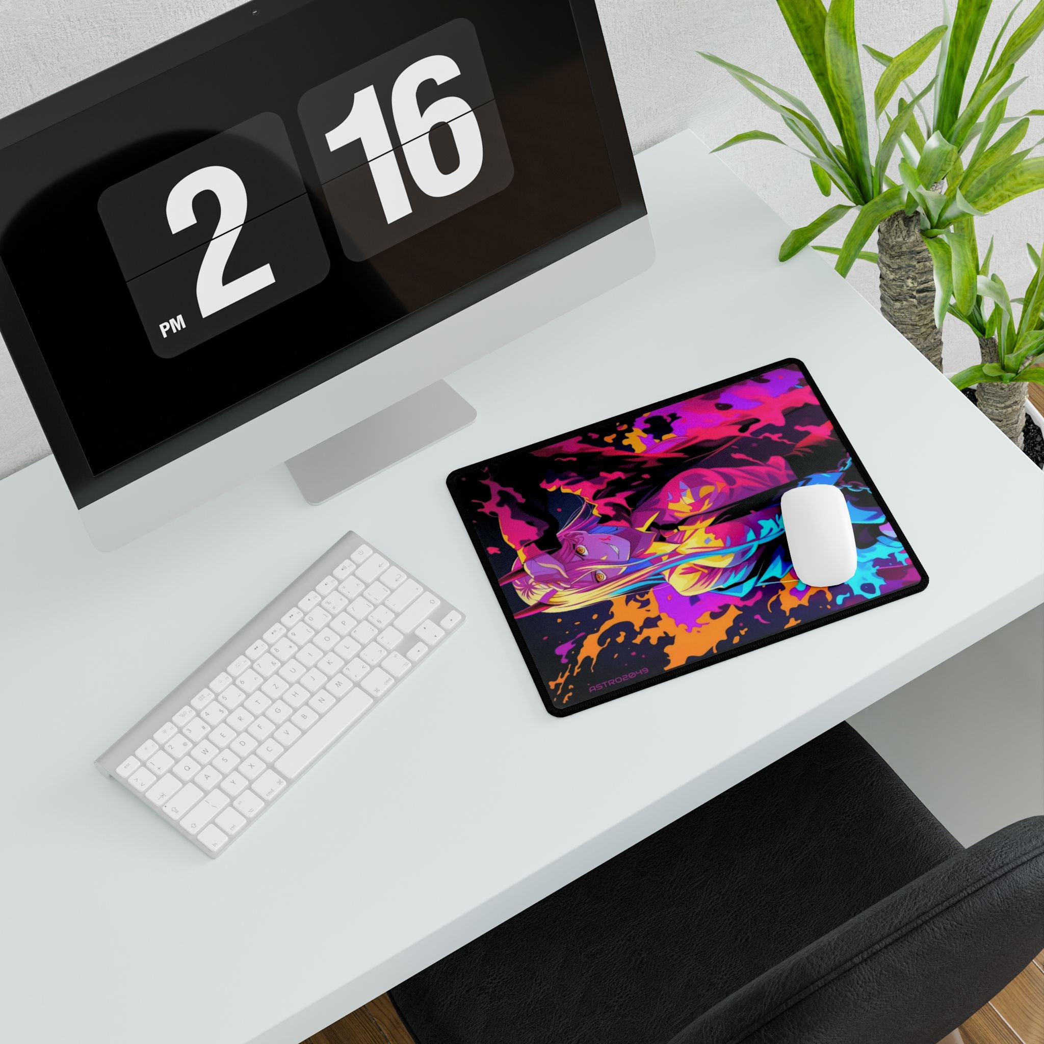 CHAINSAW MAN - Vibrant Anime-Inspired Desk Mat, Gaming Desk Pad, Colorful Workspace Accessory, Perfect for Gift, Stylish Office Decor