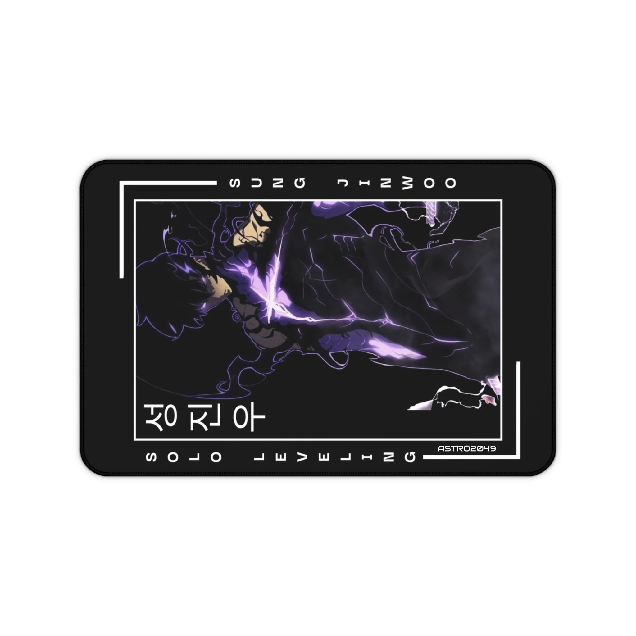 SOLO LEVELING - Sung Jinwoo - ARISE - Stylish Gaming Desk Mat - Perfect for Office, Home Office, Gift for Gamers, Art Desk Accessories
