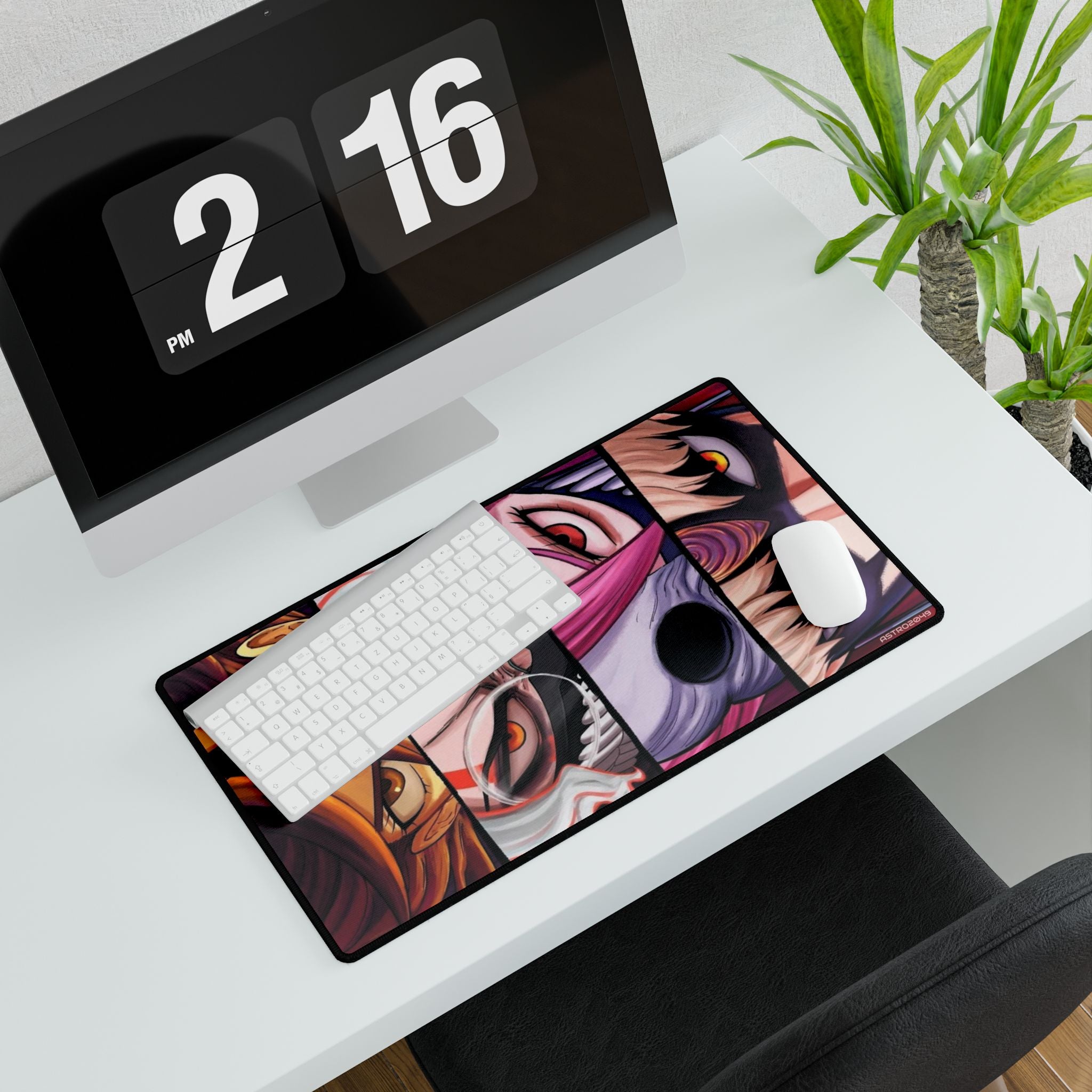 DANDADAN: Momo / Okarun - Anime-Inspired Gaming Desk Mats - Vibrant Gaming Accessories, Home Office Decor, Geek Gifts, Computer Stationery
