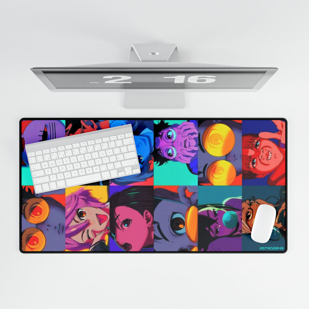 DANDADAN: Momo / Okarun - Vibrant Anime Desk Mats for Gamers, Home Office, Study, Gift, Non-Slip Mat