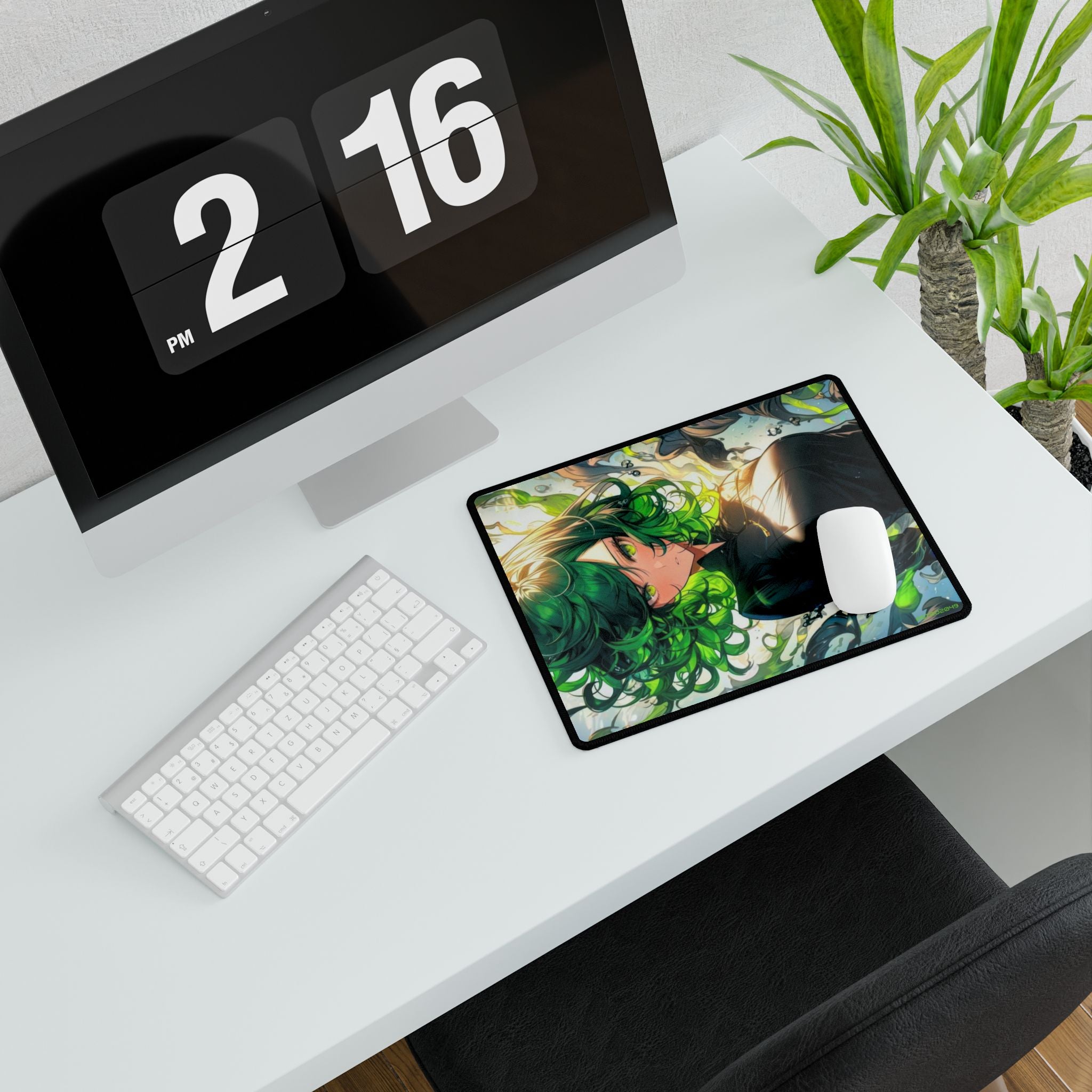 ONE-PUNCH MAN: Tatsumaki - Vibrant Gamer Desk Mat, Colorful Gaming Mouse Pad, Stylish Office Desk Accessory, Perfect for Home or Office