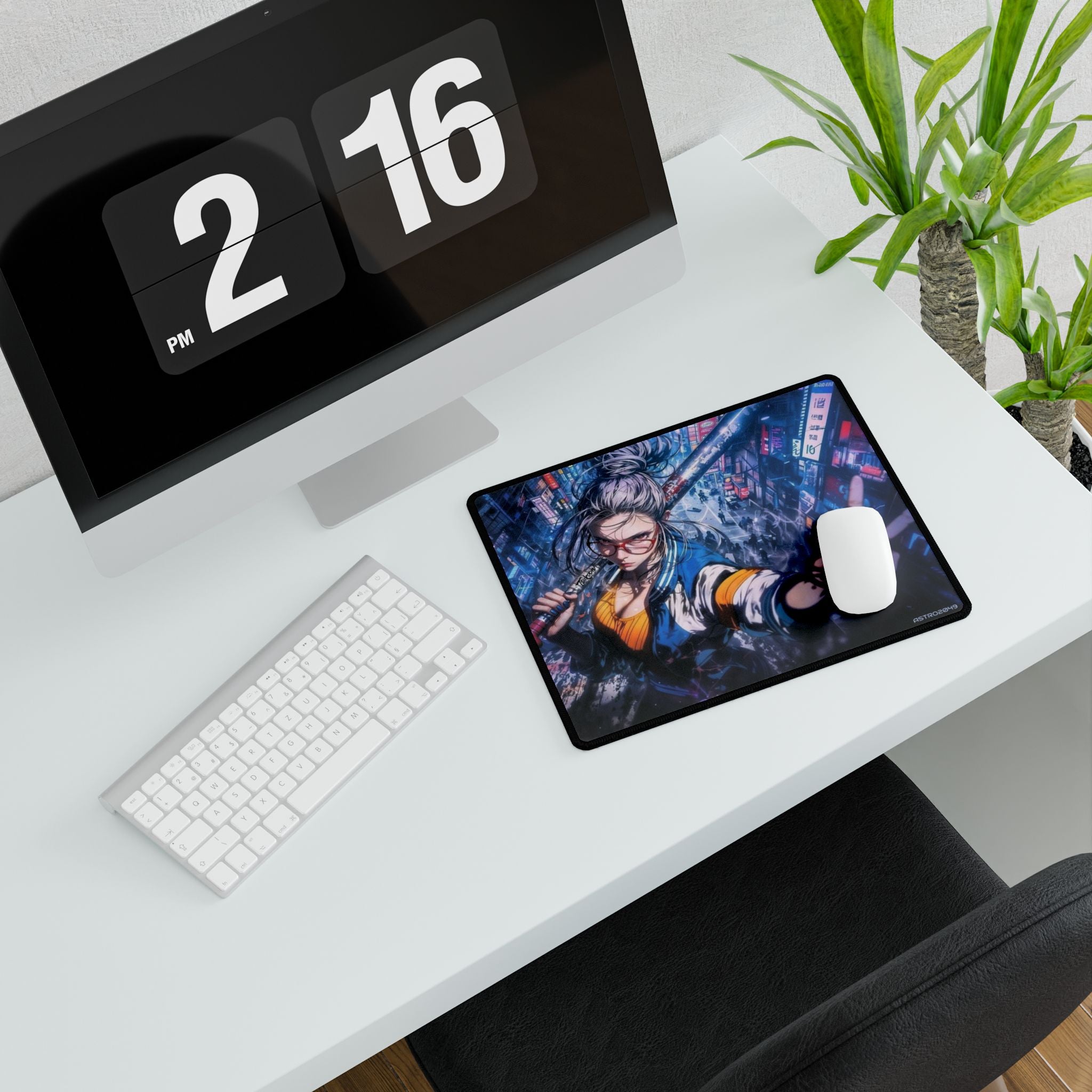 DANDADAN: Seiko Ayase - Anime-Inspired Desk Mat for Gamers and Creatives, Gaming Mouse Pad, Office Desk Decor, Geek Gift, Large Mousepad