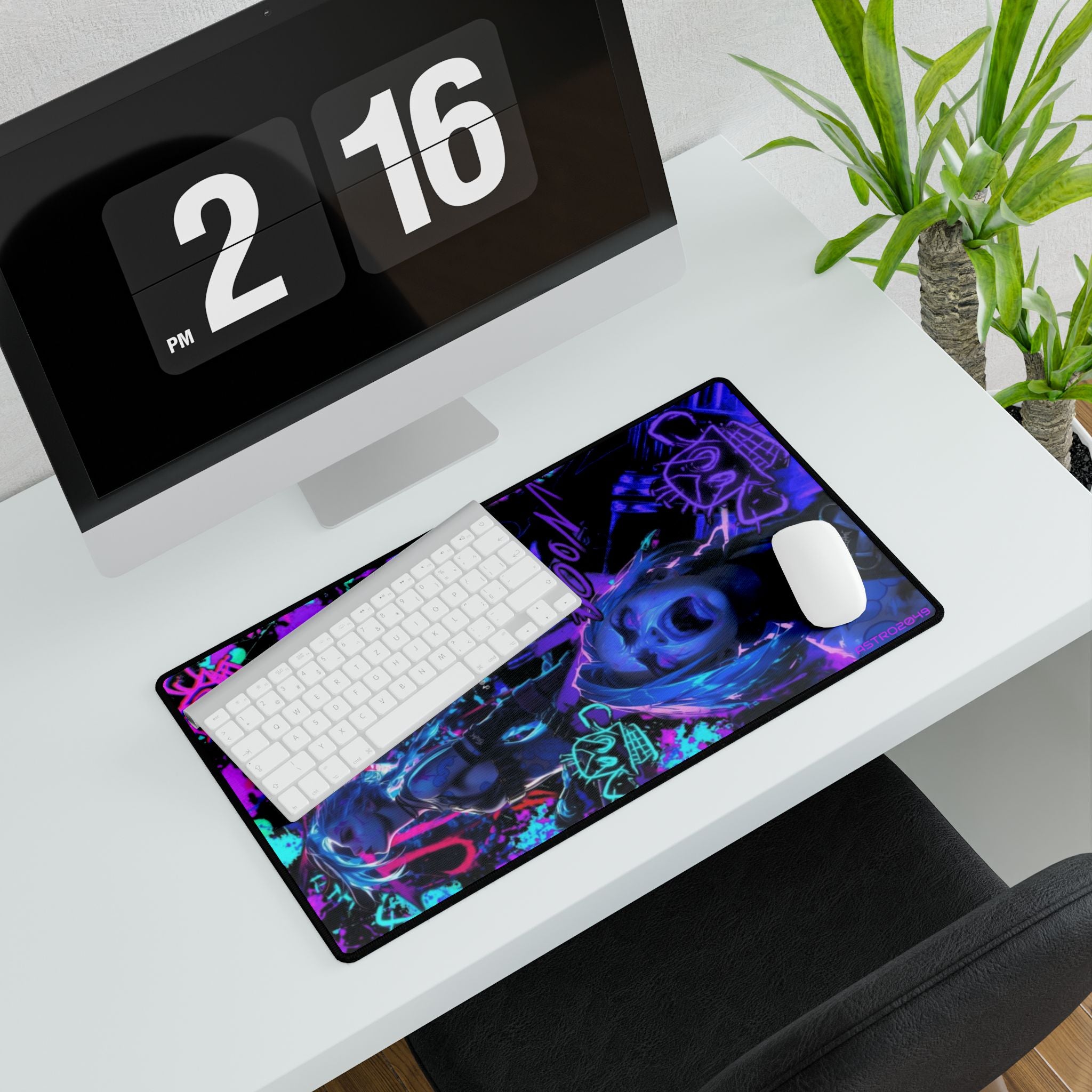League of Legends - Arcane: JINX - Vibrant Gamer Desk Mats, Gaming Accessories, Home Office Decor, Stylish Mouse Pad, Unique Workstation Mat
