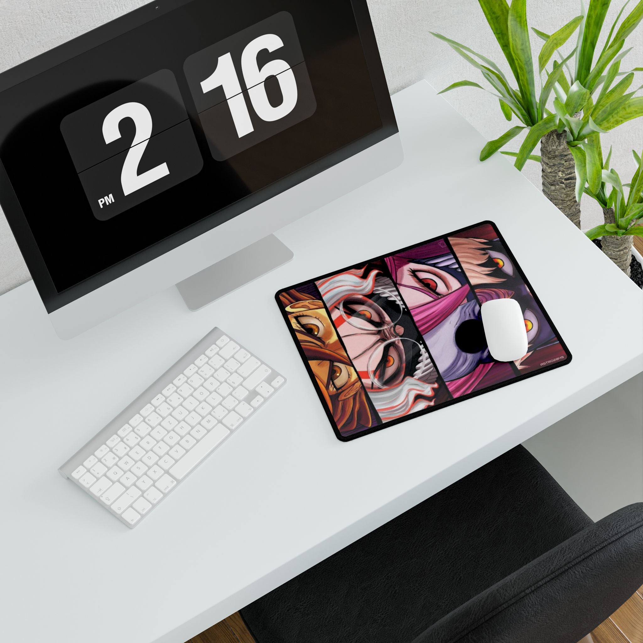 DANDADAN: Momo / Okarun - Anime-Inspired Gaming Desk Mats - Vibrant Gaming Accessories, Home Office Decor, Geek Gifts, Computer Stationery