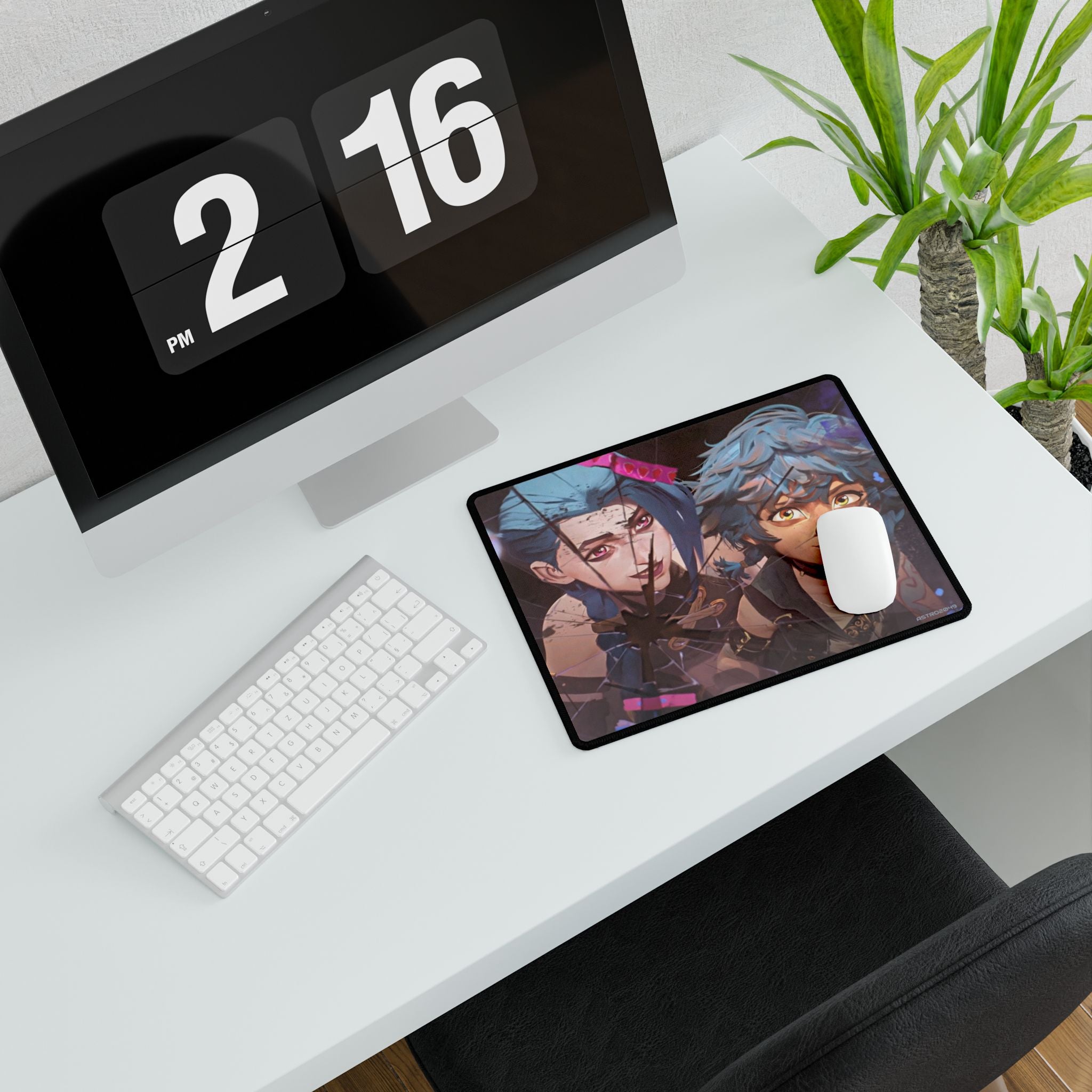 League of Legends - Arcane: JINX - Artistic Desk Mat for Gamers, Desk Accessories, Gaming Setup, Office Decor, Functional Gift for Students