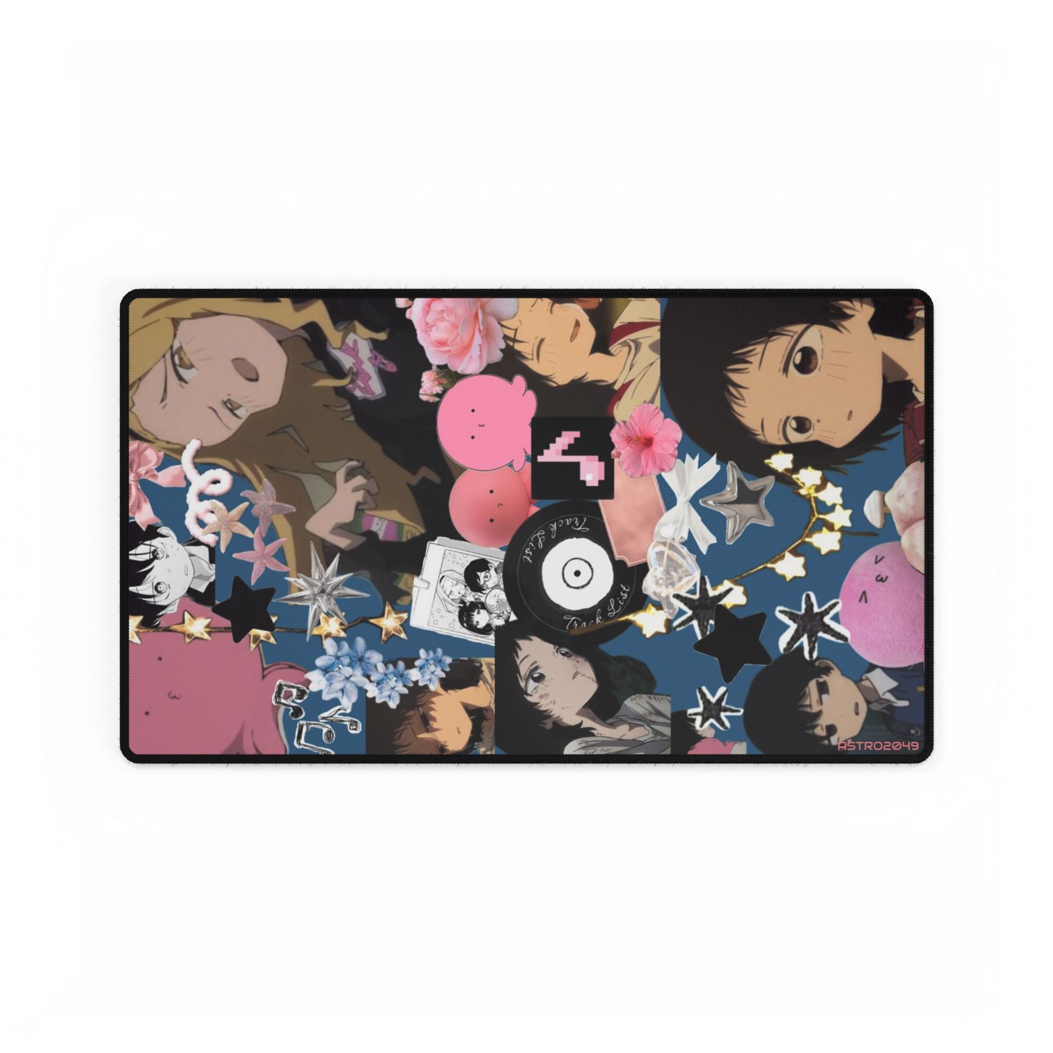 TAKOPIS ORIGINAL SIN - Anime-Inspired Desk Mat, Colorful Office Decor, Gamer Mouse Pad, Cute Desk Accessories, Gift for Students & Creatives