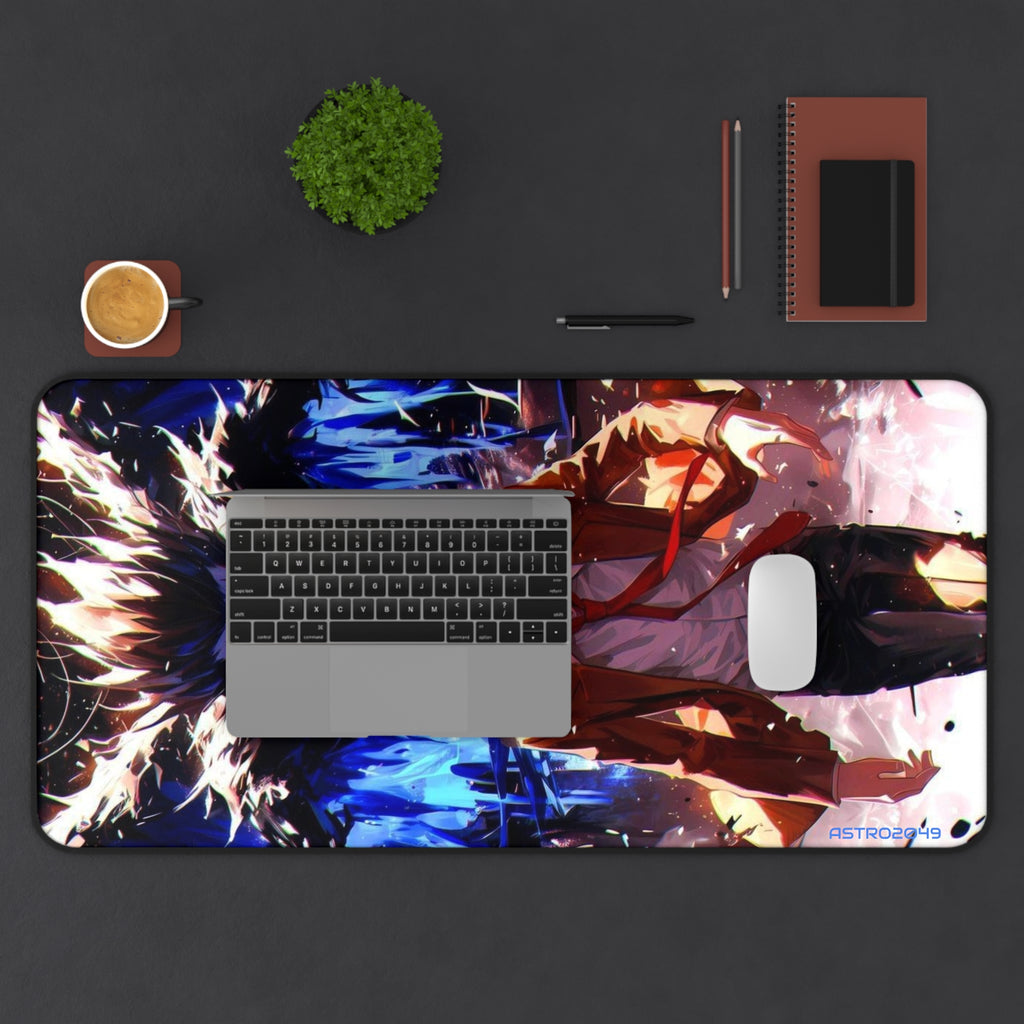 DEATH NOTE - Light / Akira - RYUK - Anime-Inspired Desk Mat, Gaming Desk Accessory, Unique Office Decor, Gift for Gamers