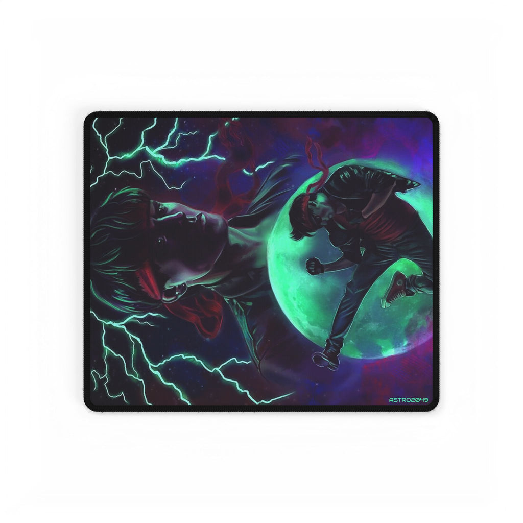 KUNG FURY -  Fighter Desk Mat, Gaming Mat, Office Decor, Gamer Gift, Geeky Desk Accessories, Computer Accessories