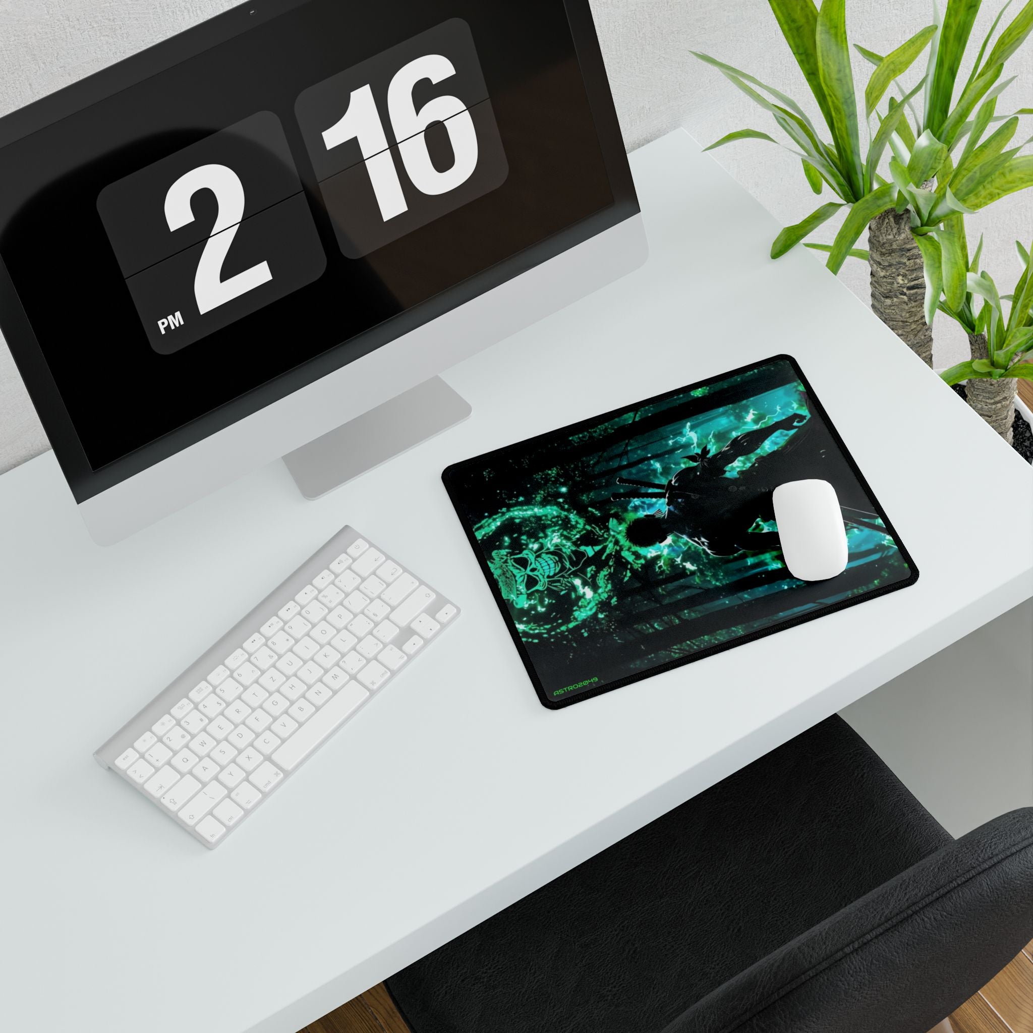 ONE PIECE - ZORO - Mystical Fantasy Desk Mat, Gamer Desk Accessories, Office Decor, Gaming Mouse Pad, Unique Gift for Him