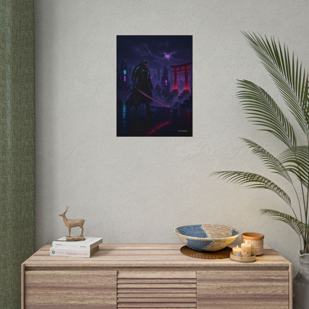 Crimson Gate Ronin matte poster by ASTRO2049, view 8 of 8