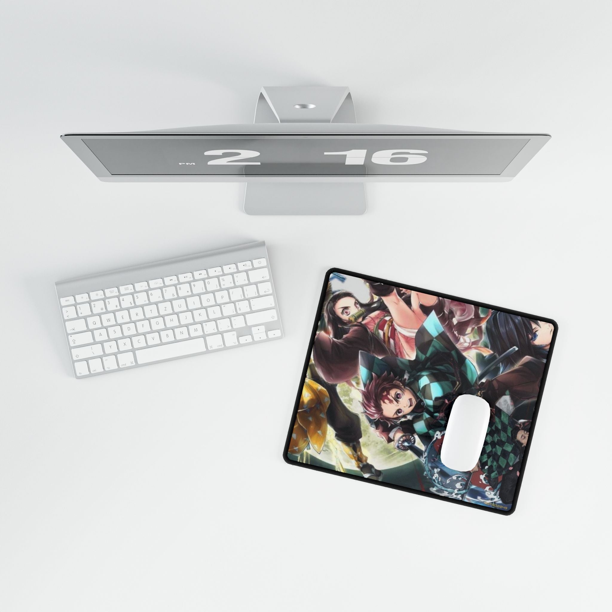 DEMON SLAYER - Kimetsu no yaiba - Vibrant Gaming Desk Mat for Cosplay Fans, Desk Accessories, Office Decor, Gamer Gifts, Anime Merchandise