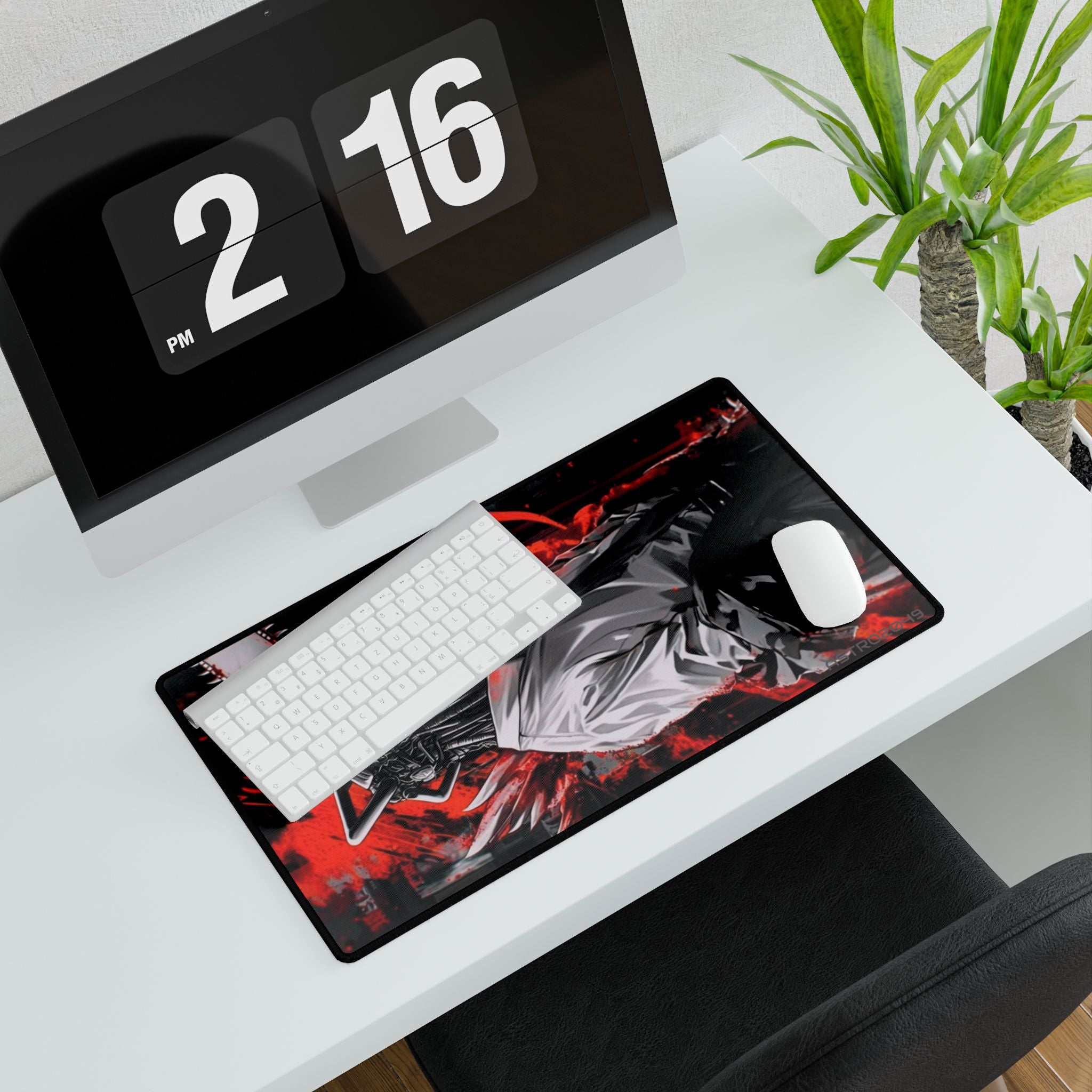 CHAINSAW MAN - Vibrant Gaming Desk Mat featuring Edgy Design, Perfect for Gamers and Home Office, Ideal Gift for Birthdays and Holidays