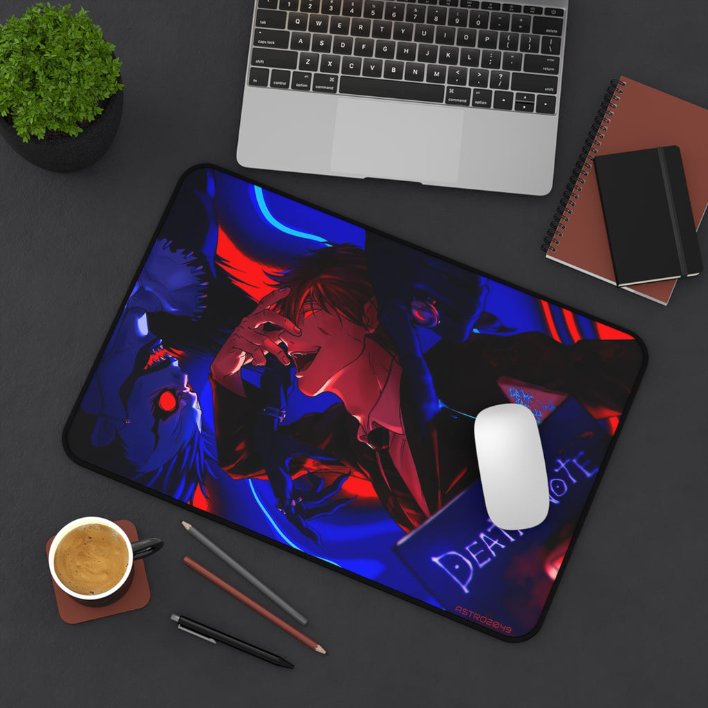 DEATH NOTE - Light / Akira - RYUK - Death Note Desk Mat, Gaming Desk Pad, Anime Decor, Office Accessory, Unique Gift for Fans