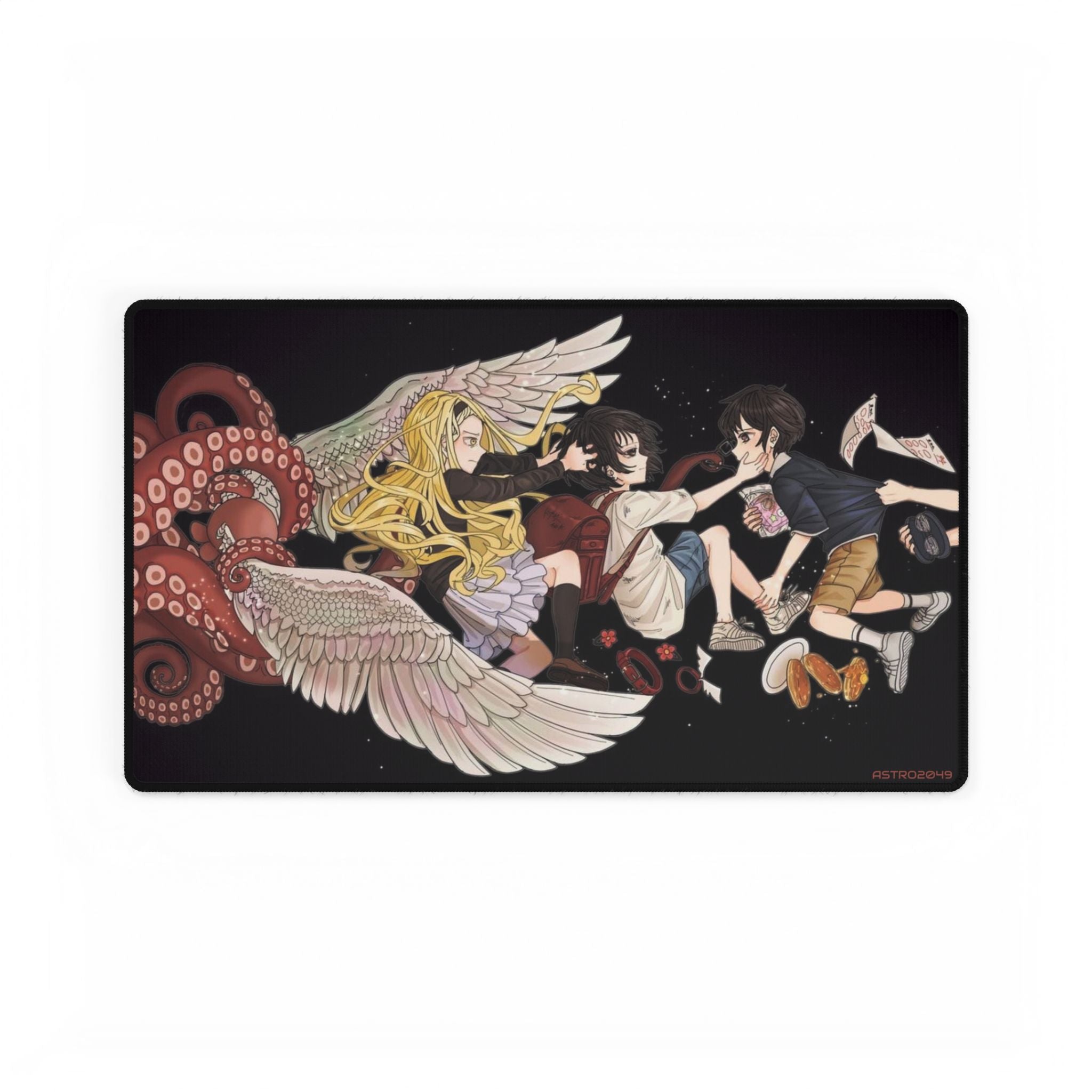 TAKOPIS ORIGINAL SIN - Artistic Desk Mat with Fantasy Design, Perfect for Gamers, Students, Home Office, Gifts for Holidays
