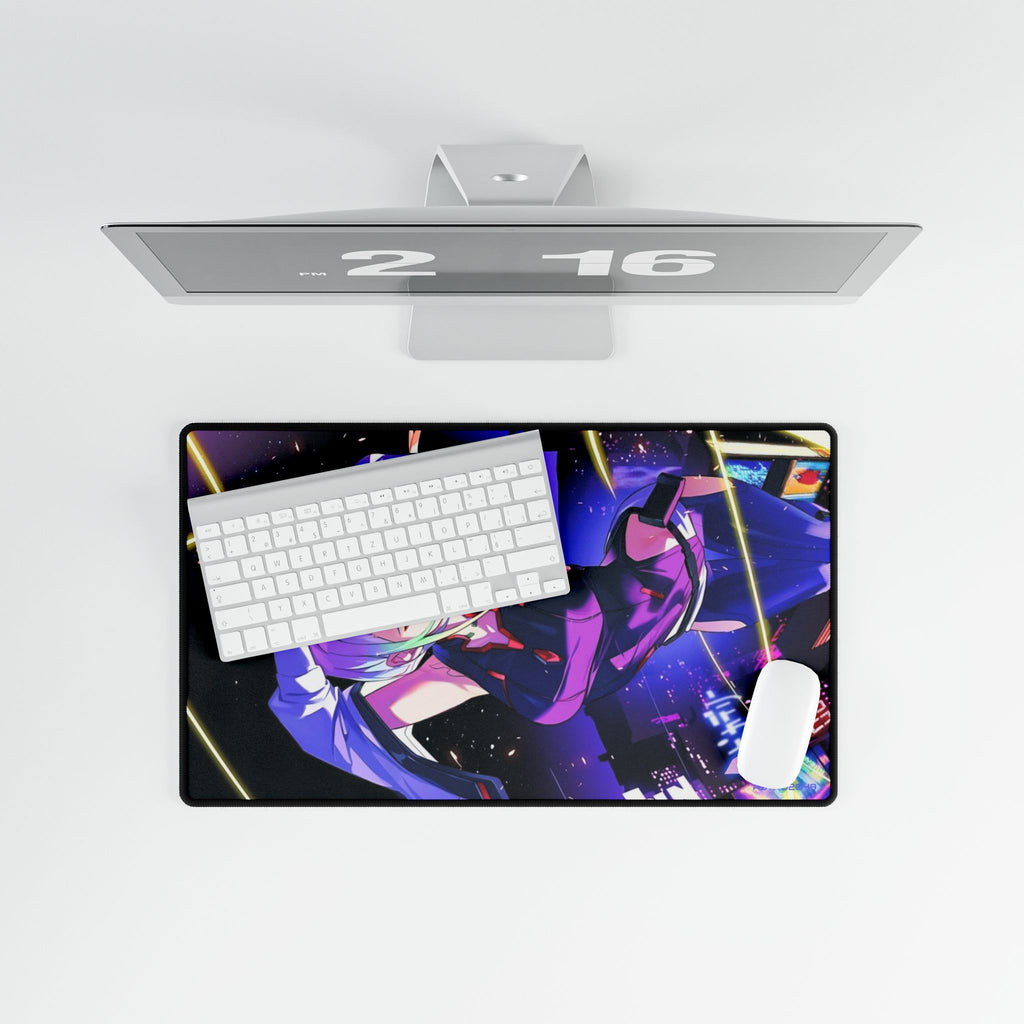 CYBERPUNK: Edgerunners 2077 - Desk Mat for Gaming & Office Setup, Custom Mouse Pad, Gift for Anime Lovers, Desk Accessories, Home Decor
