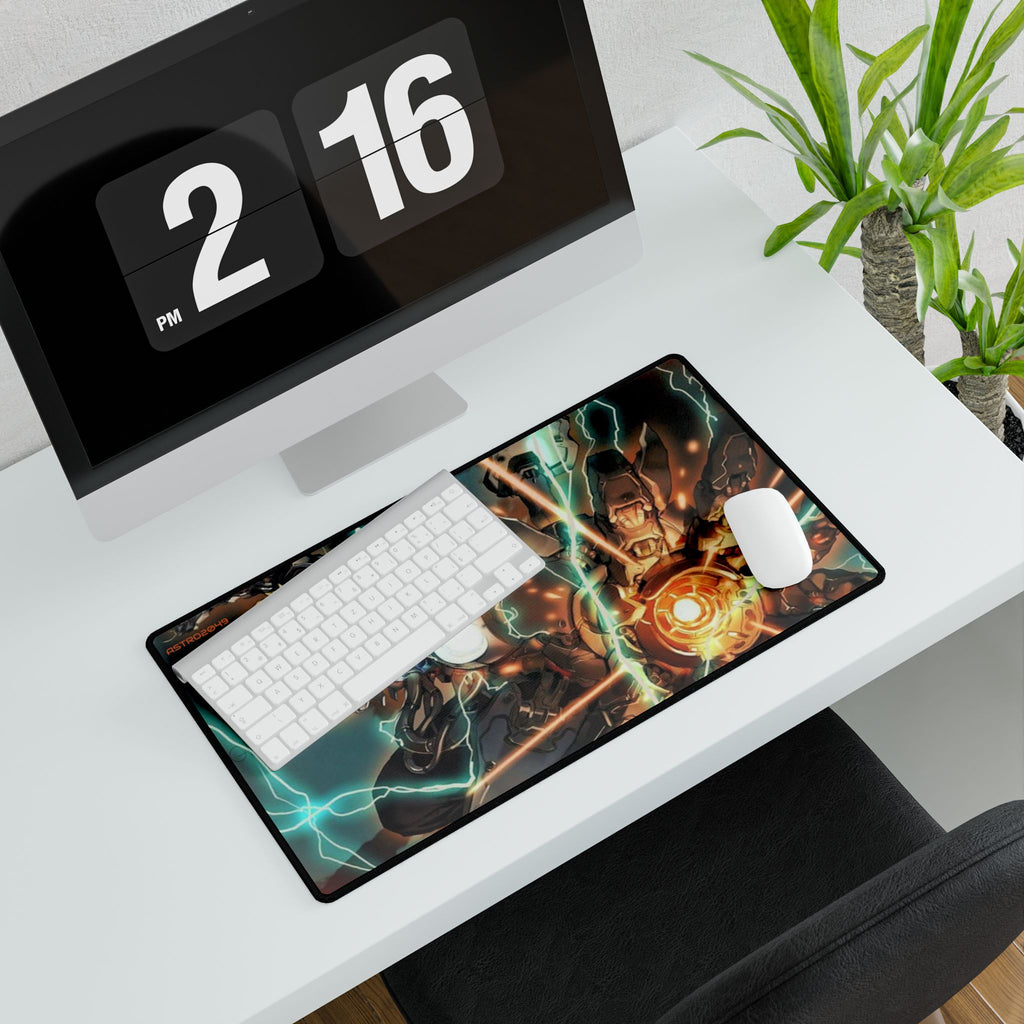 ONE-PUNCH MAN: Genos -  Dynamic Gaming Desk Mat - Anime Inspired, Computer Gaming Accessory, Home Office Decor, Mouse Pad, Cosplay Gift