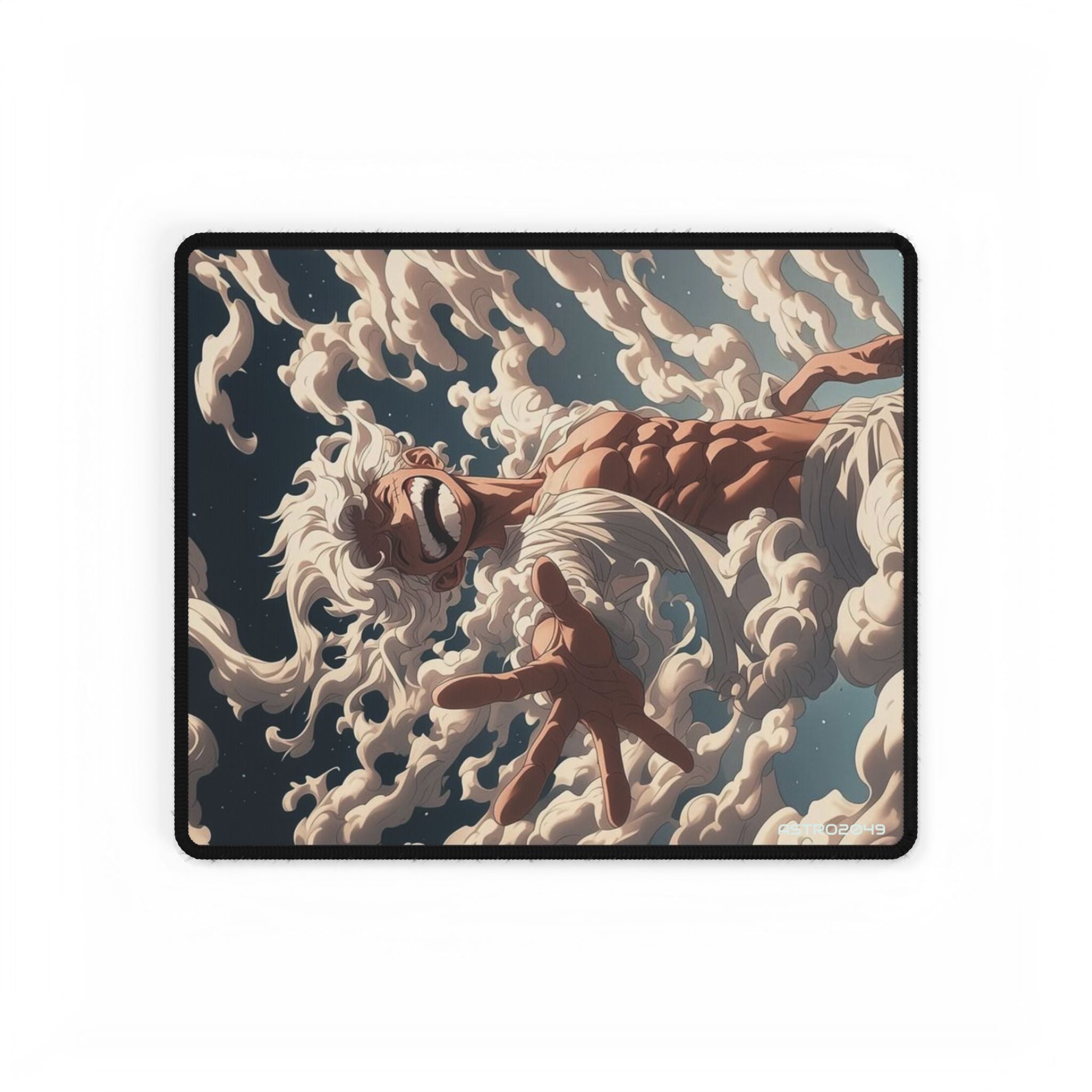 ONE PIECE - LUFFY - Artistic Desk Mat - Cloudy Dreamscape for Gaming, Office Use, Gift for Students, Aesthetic Home Decor, Custom Mouse Pad