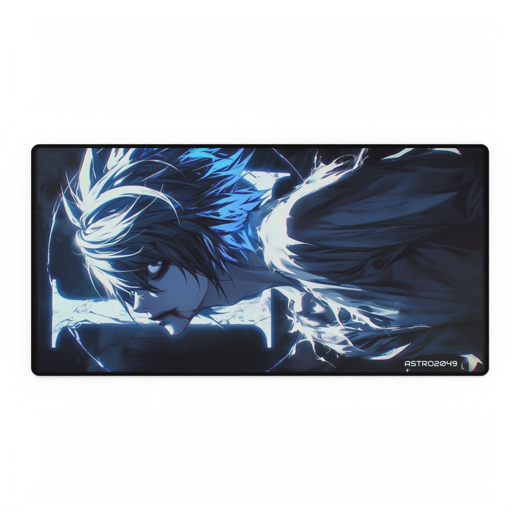 DEATH NOTE - ELLE - Inspired Desk Mats for Gamers & Creatives, Gaming Setup, Office Decor, Geek Gifts, Anime Aesthetic