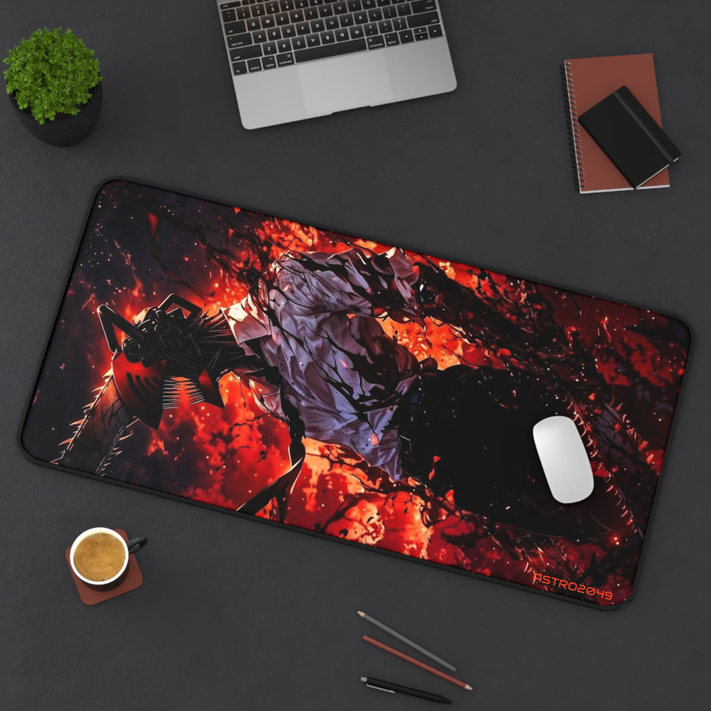 CHAINSAW MAN - Anime Desk Mat - Gamer Gift, PC Accessories, Cute Office Supplies, Custom Workspace, Gaming Mousepad