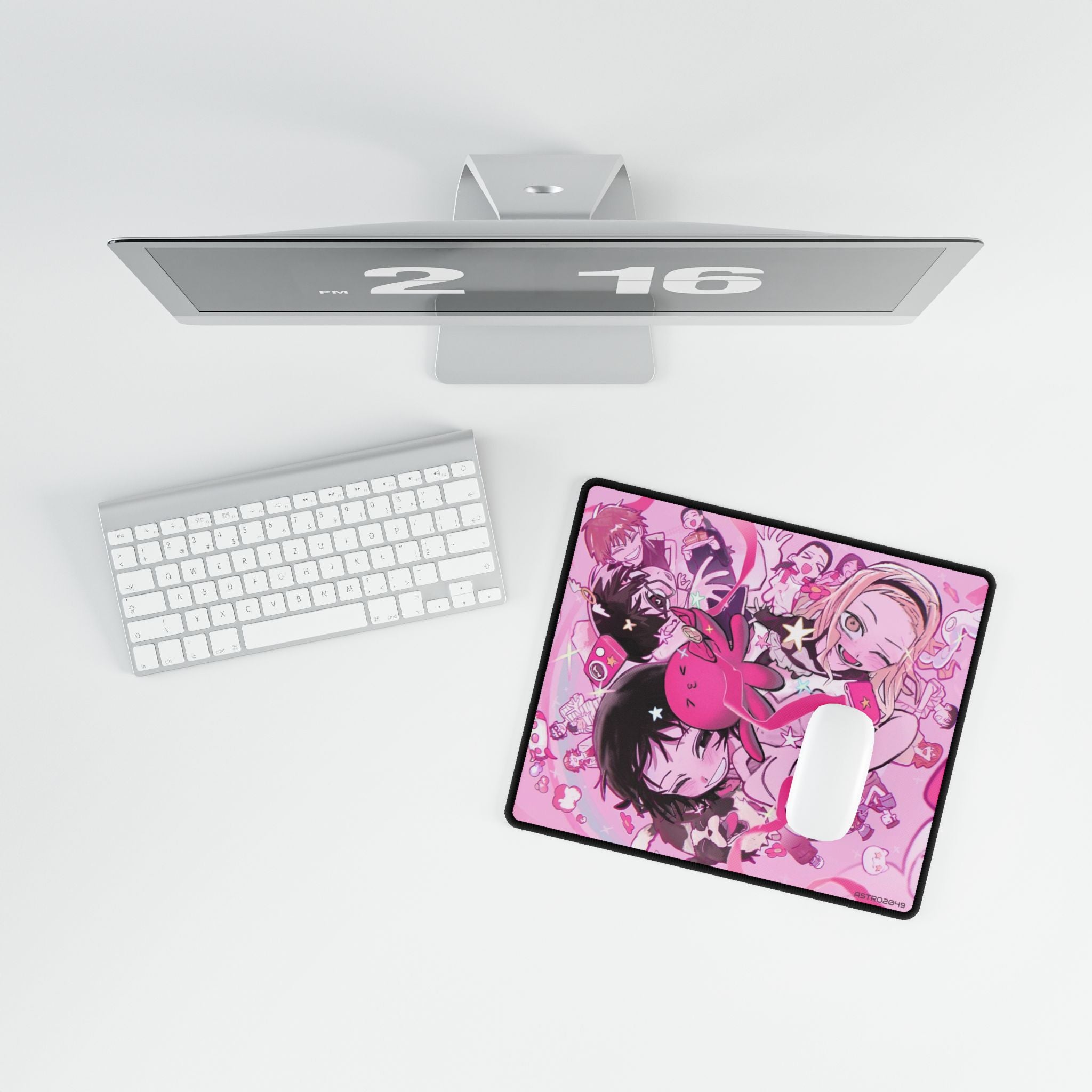 TAKOPIS ORIGINAL SIN - Chic Gamer Desk Mats, Cute Desk Accessories, Aesthetic Office Decor, Unique Gift for Students, Desk Protector