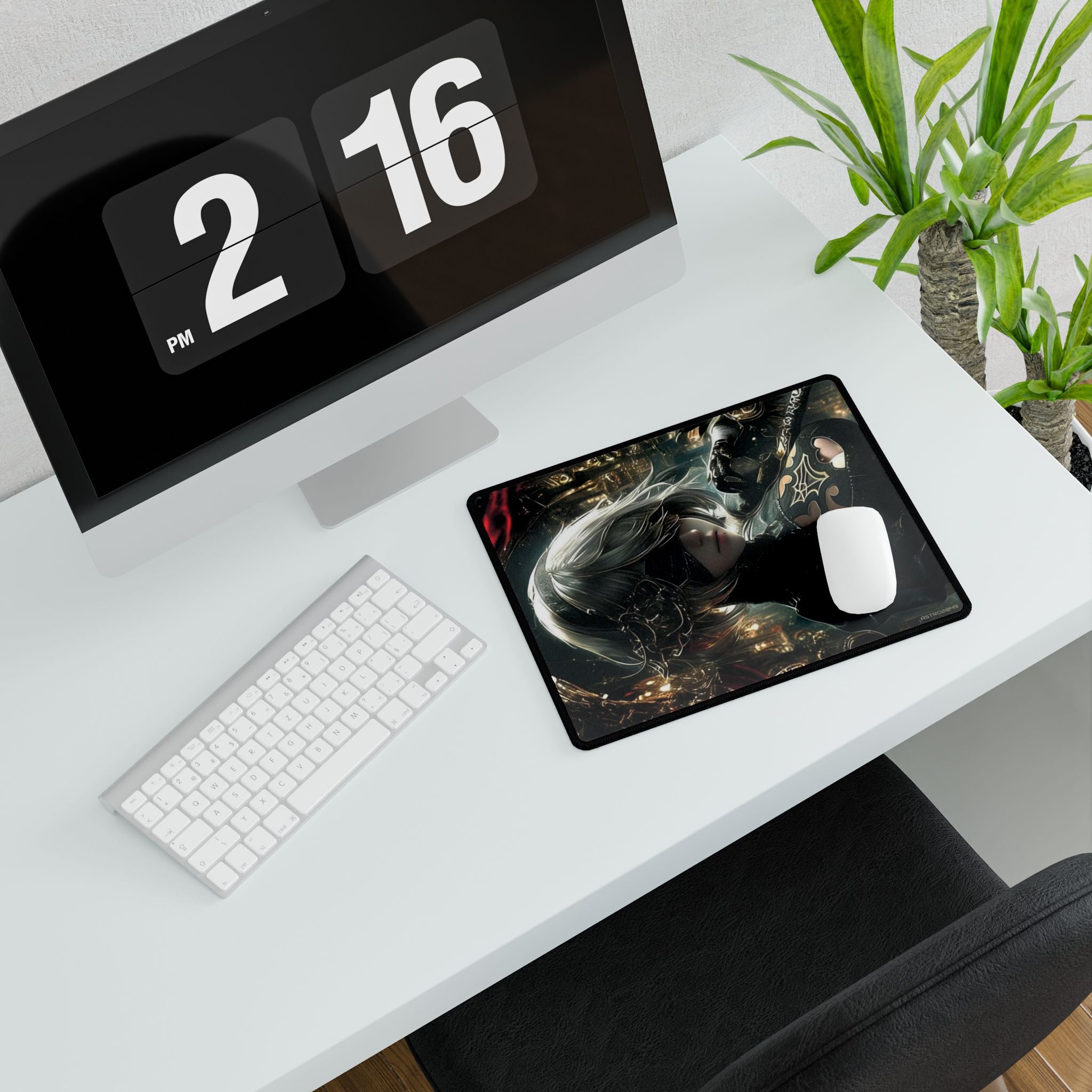 Nier: Automata - 2B - Stylish Gaming Desk Mat, Custom Desk Pad, Art Mouse Pad, Office Decor, Computer Accessory, Gamer Gift