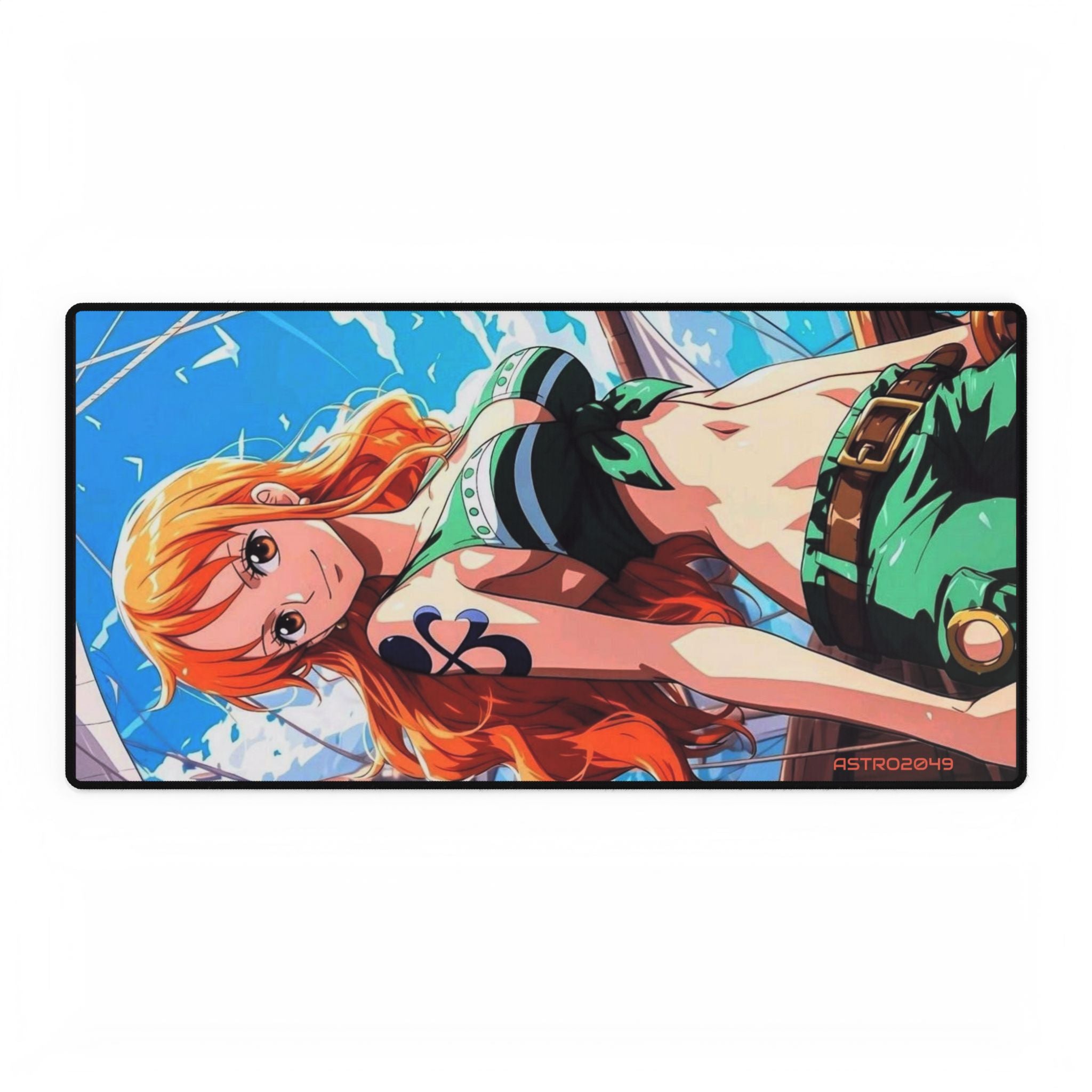 ONE PIECE - NAMI - Vibrant Anime Desk Mat for Gamer Workspaces, Desk Accessories, Office Decor, Gift for Students, Gaming Setup