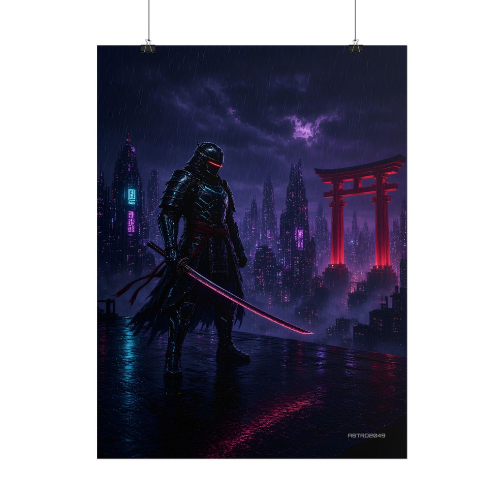 Crimson Gate Ronin matte poster by ASTRO2049, view 6 of 8
