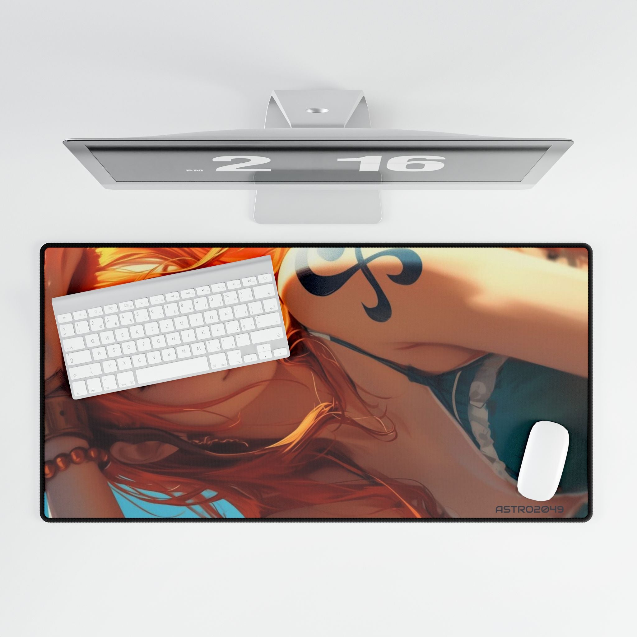 ONE PIECE - NAMI - Stylish Desk Mat for Creativity and Comfort, Personalized Office Decor, Perfect for Gamers & Students, Desk Accessories