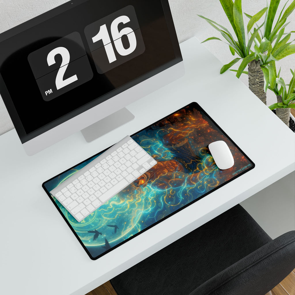 ONE PIECE - LUFFY - Cosmic Spirit Desk Mat - Gamer's Mouse Pad, Office Decor, Study Accessory, Unique Gift for All Occasions, Fantasy Art