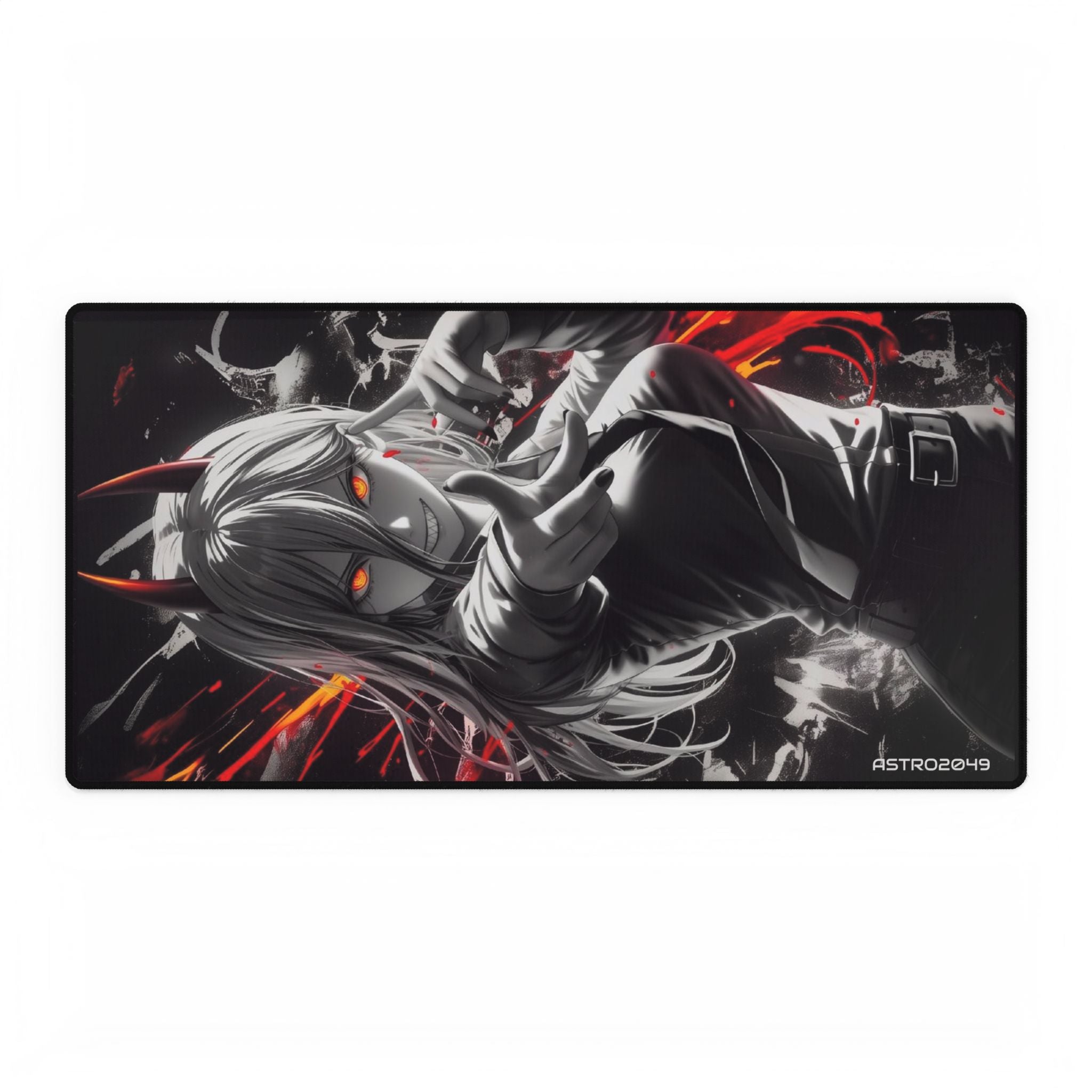 CHAINSAW MAN - Chic Anime Desk Mat - Gaming, Office Decor, Workstation Accessory, Stylish Mouse Pad, Table Protector for Any Setup