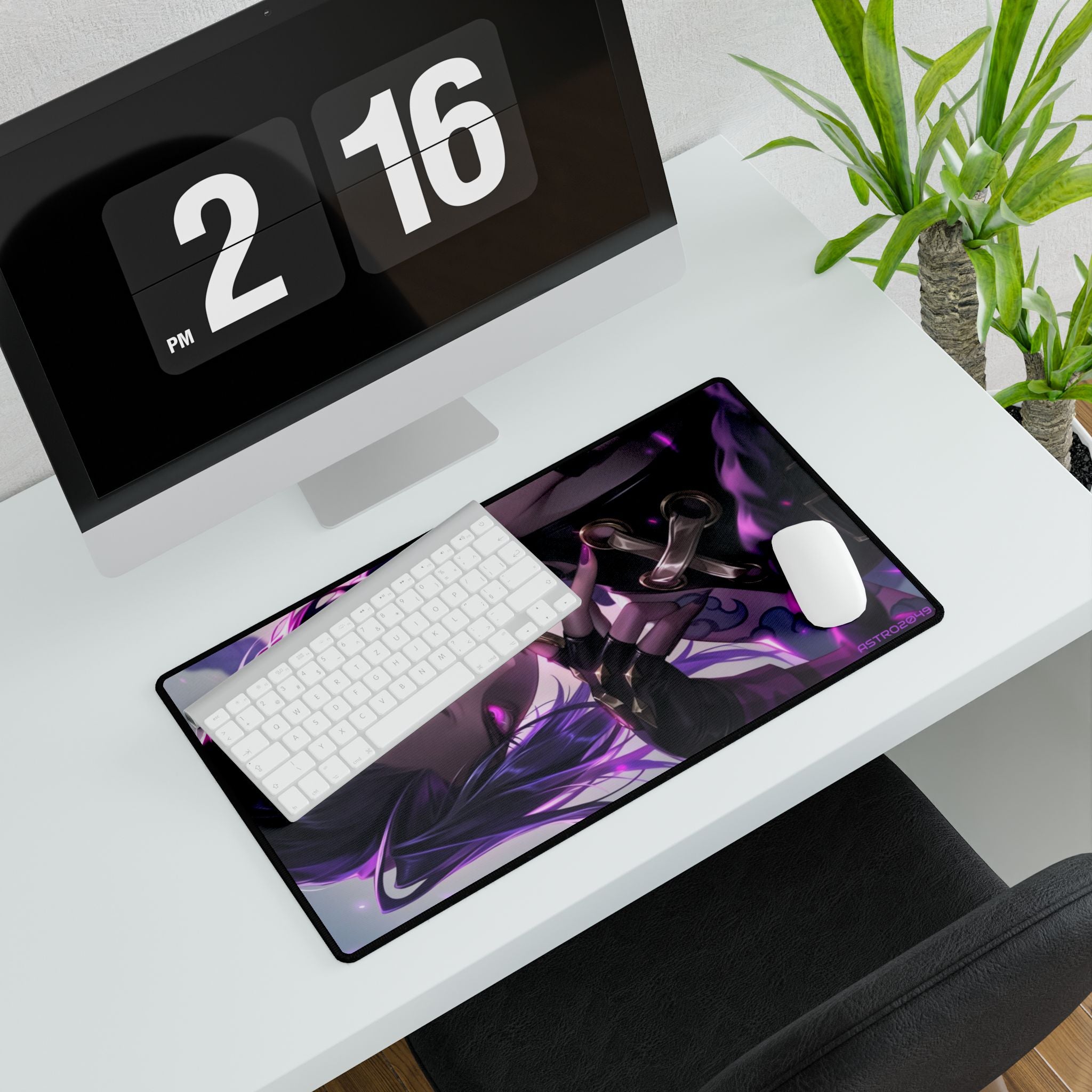 League of Legends - Arcane: JINX - Stylish Gaming Desk Mat - Personalized Mouse Pad, Office Decor, Gift for Gamers, Aesthetic Home Office