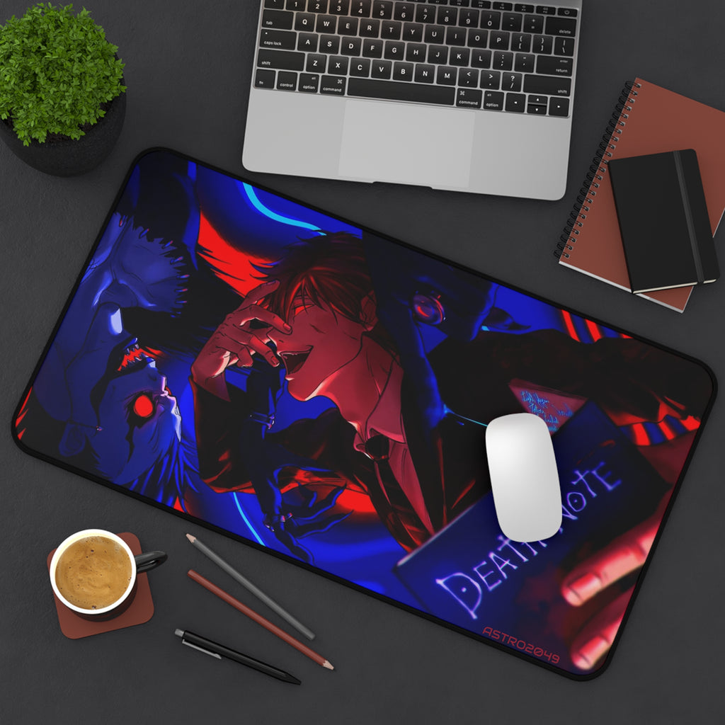 DEATH NOTE - Light / Akira - RYUK - Death Note Desk Mat, Gaming Desk Pad, Anime Decor, Office Accessory, Unique Gift for Fans