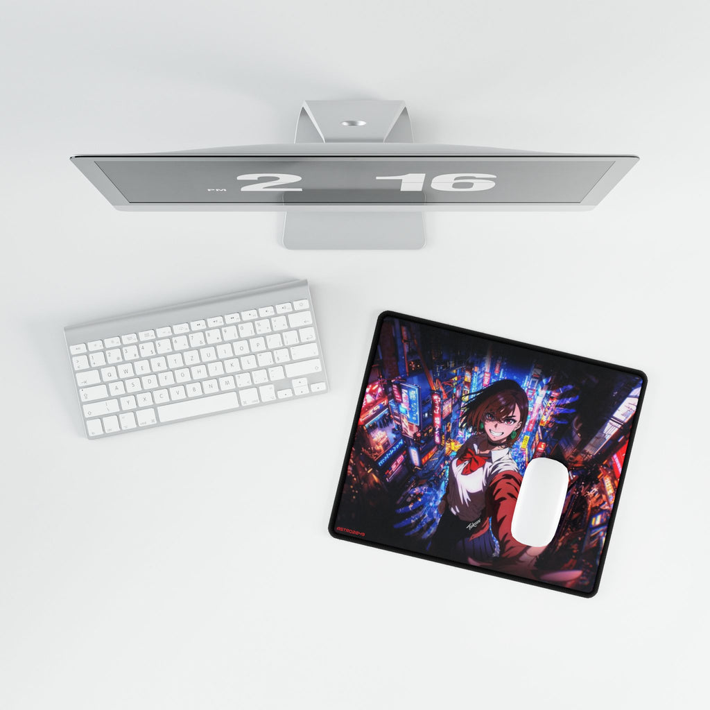 DANDADAN: Momo - Anime-Inspired Desk Mat for Gamers, Office Decor, Gaming Setup, Mouse Pad, Tech Accessories, Gift for Students