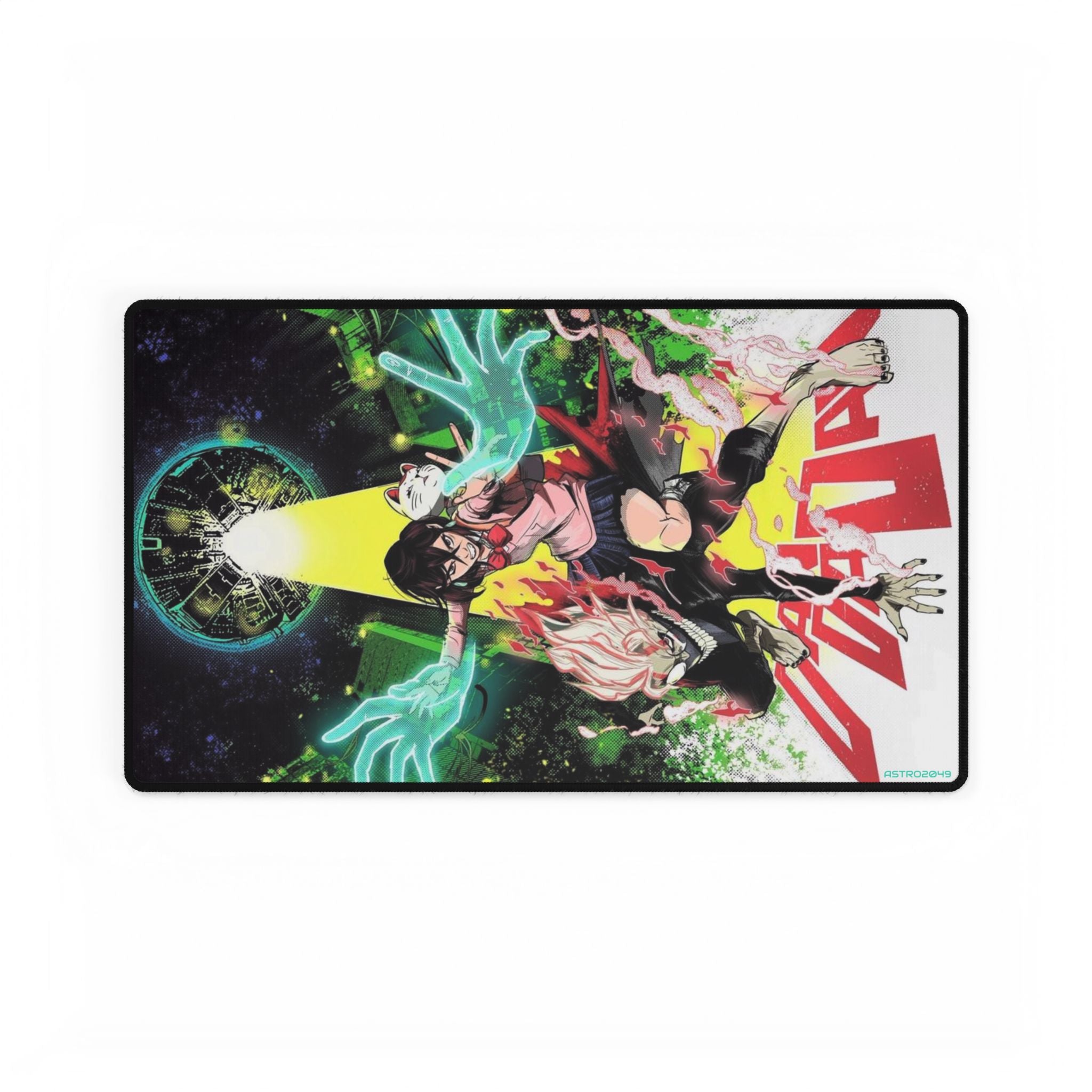 DANDADAN: Momo / Okarun - Anime-Inspired Desk Mats for Gamers | Custom Gaming Mouse Pad | Durable Desk Accessories | Ideal Gift