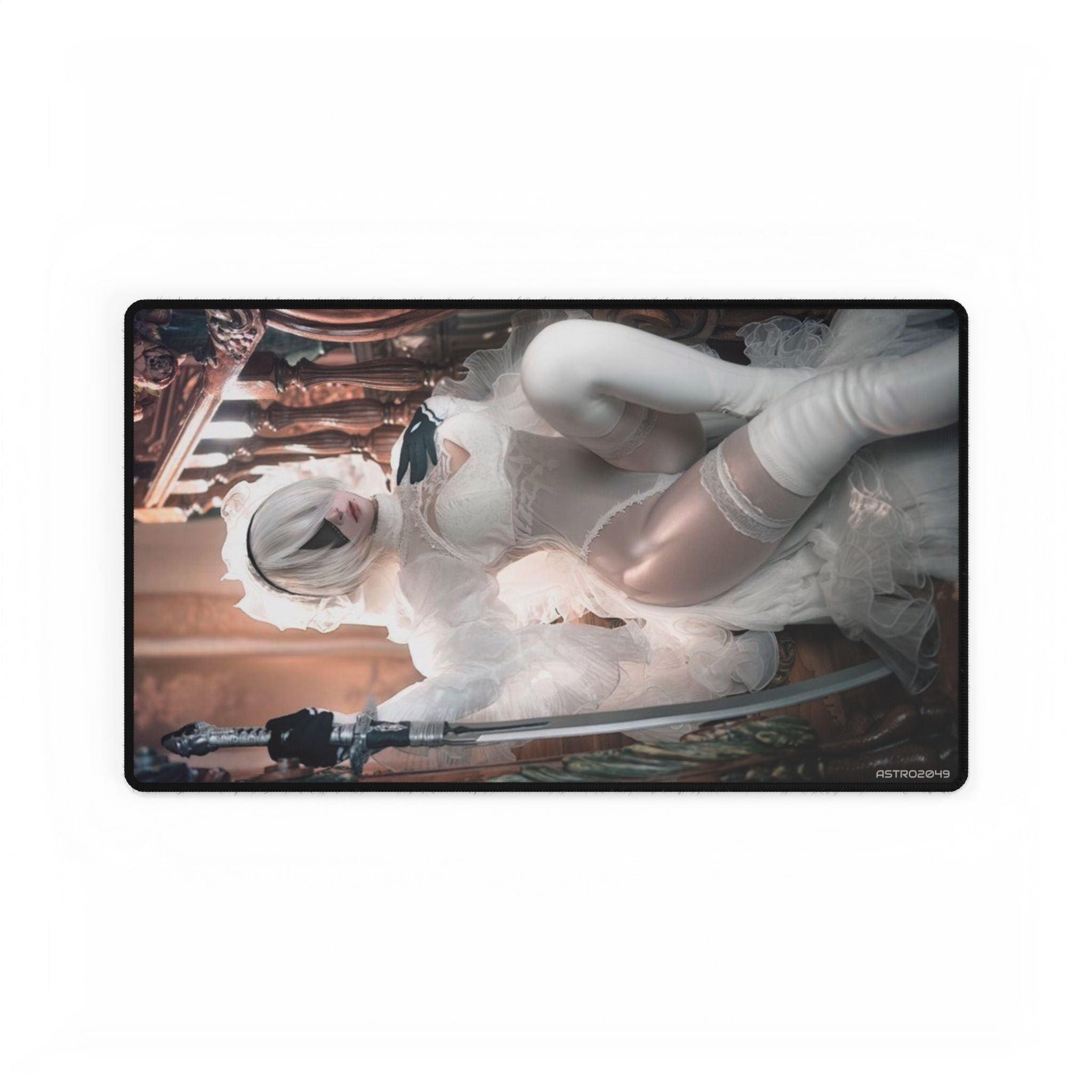Nier: Automata - 2B - Elegant Gaming Desk Mat, Stylish Mouse Pad, Office Decor, Home Workspace Accessories, Unique Gifts, Gamer's Essential